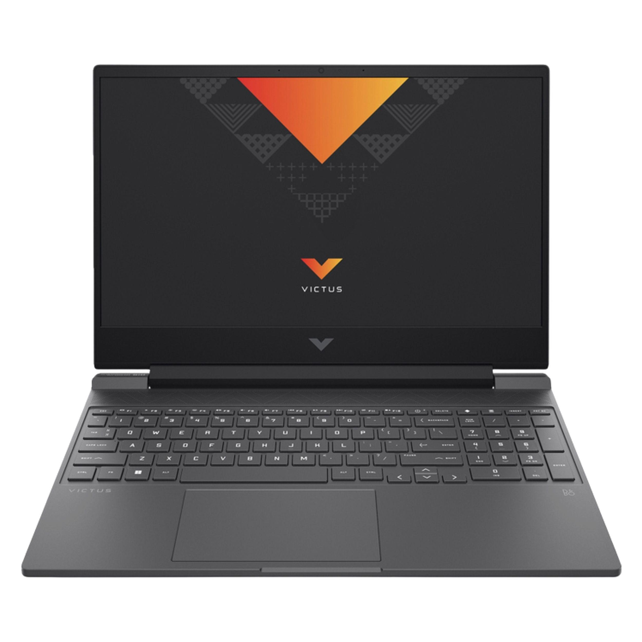 لپ‌تاپ اچ‌ پی مدل Victus 15 Gaming FA1082wm با پردازنده Core i5-13420H و گرافیک RTX4050 6GB، رم DDR4 16GB با فرکانس 3200MHz، حافظه SSD با ظرفیت 512GB، نمایشگر 15.6 اینچ IPS با وضوح FHD و نرخ به‌روزرسانی 144Hz، سیستم‌عامل Windows 11