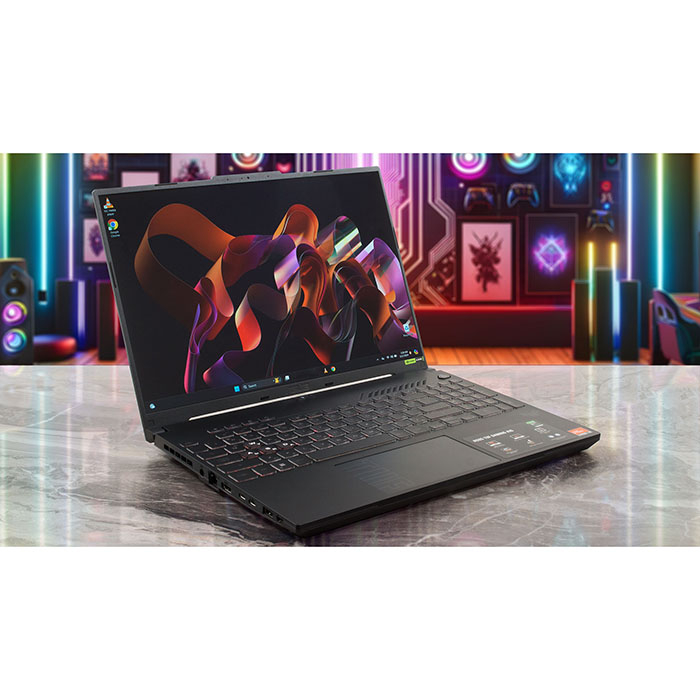 لپ تاپ 16 اینچی ایسوس مدل TUF Gaming A16 FA607NUG-WH73-R7 7445HS-RTX4050 6GB-16GB DDR5 5600MHz-512GB SSD-FHD 144Hz-W - Image 7