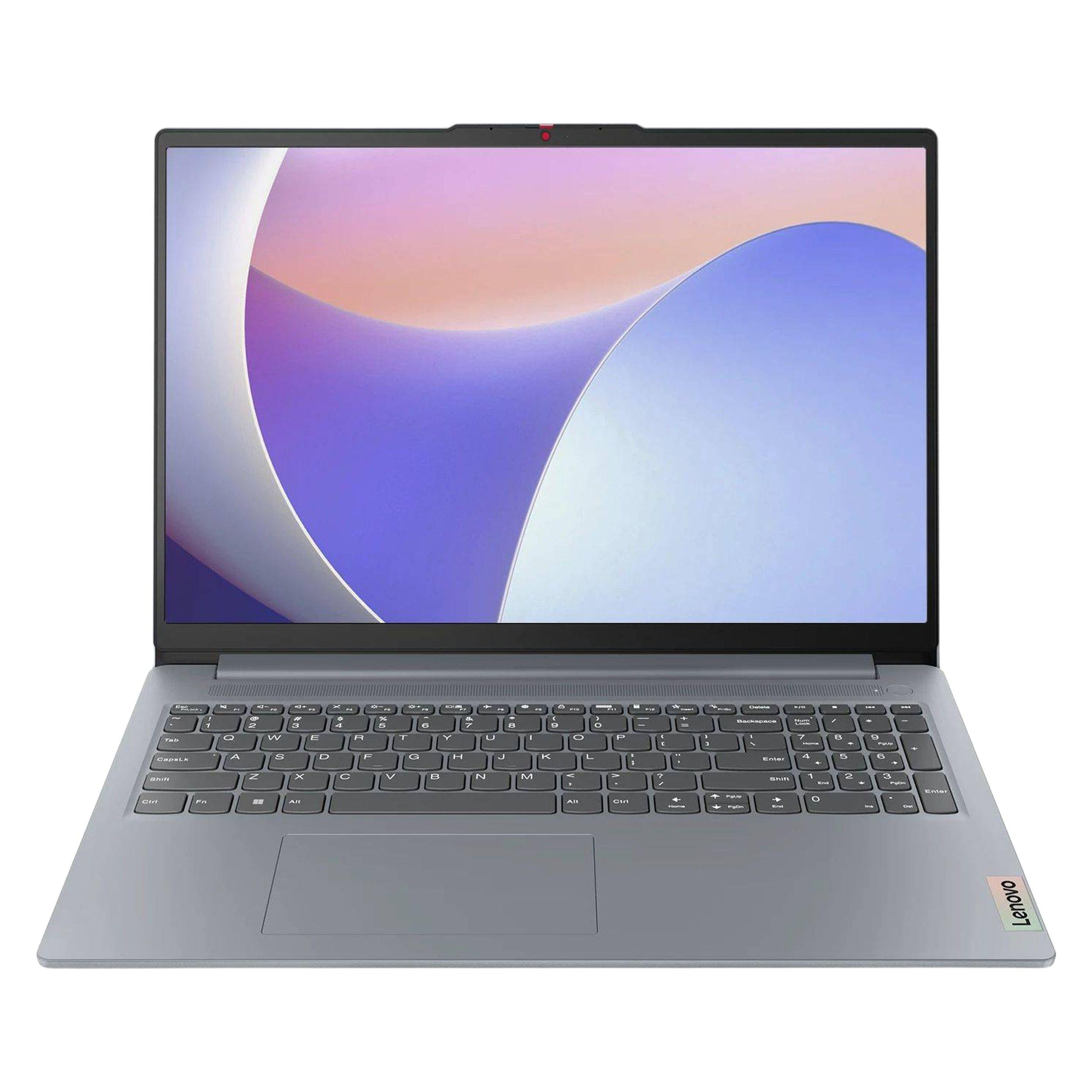 لپتاپ لنوو مدل IdeaPad Slim 3 15IRU8 با پردازنده Core i3-1315U، رم LPDDR5 8GB با فرکانس 4800MHz، حافظه SSD با ظرفیت 256GB، نمایشگر 15.6 اینچ TN با وضوح Full HD - Image 2