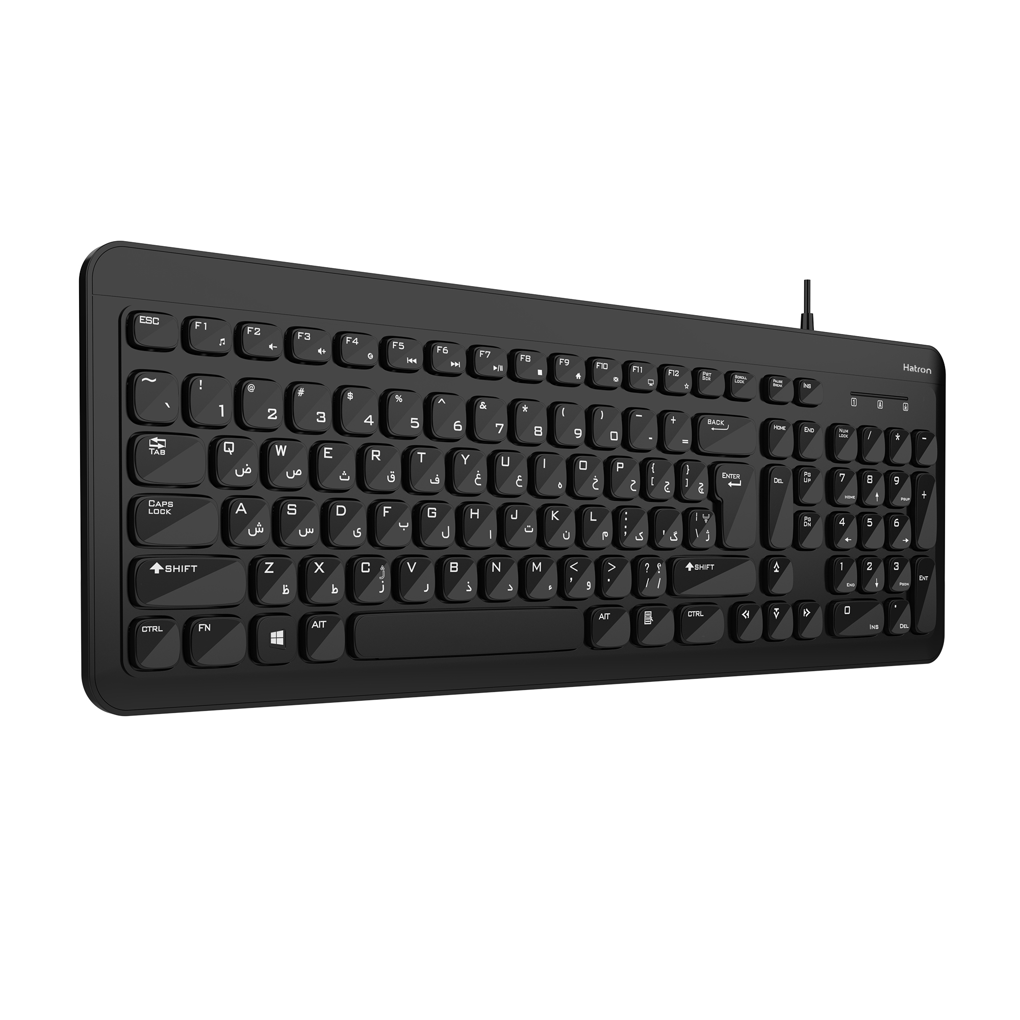 کیبورد ارگونومیک هترون مدل HK181 - Image 7
