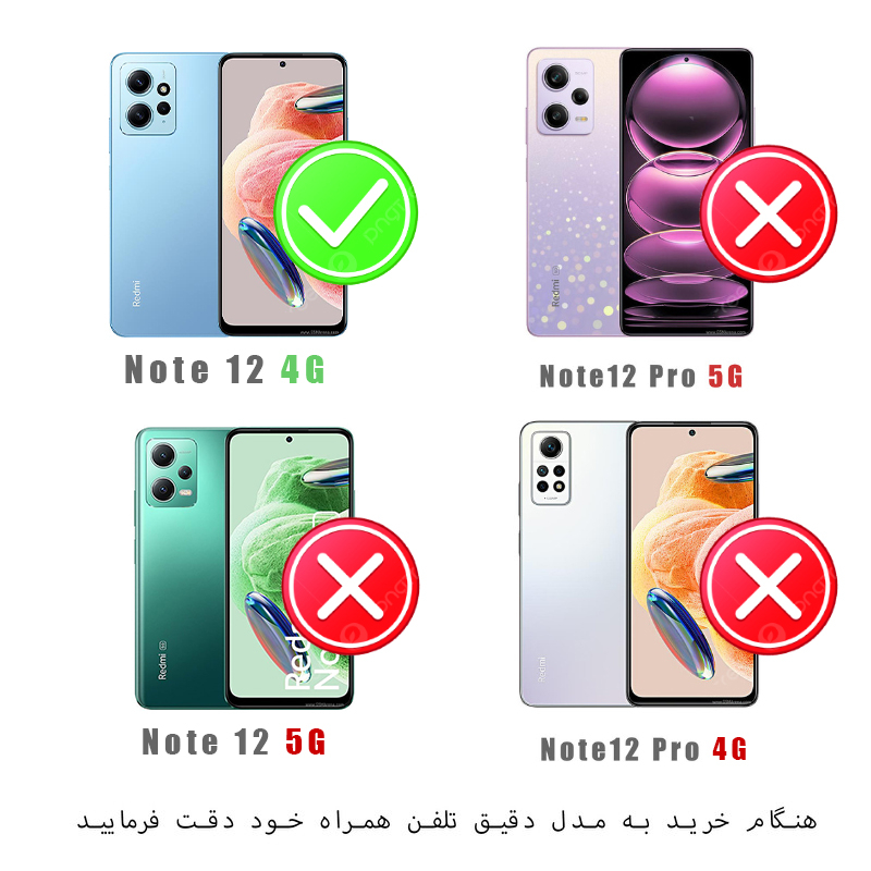 کاور گاردتک مدل New Skin مناسب برای گوشی موبایل شیائومی Redmi Note 12 4G - Image 9