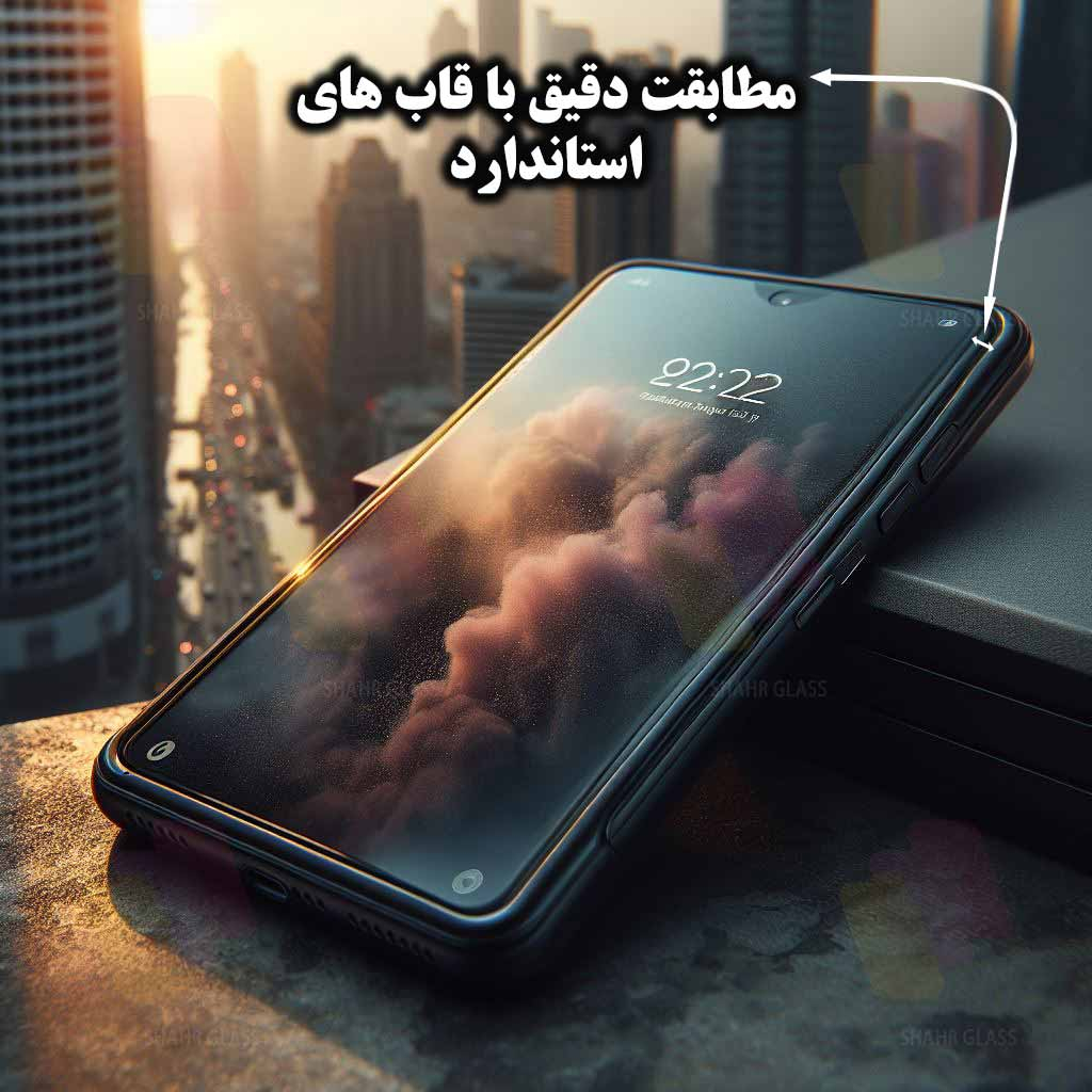 محافظ صفحه نمایش حریم شخصی شهر گلس مدل PRIVFULLS مناسب برای گوشی موبایل اپل iPhone 12 Pro / 12 - Image 6