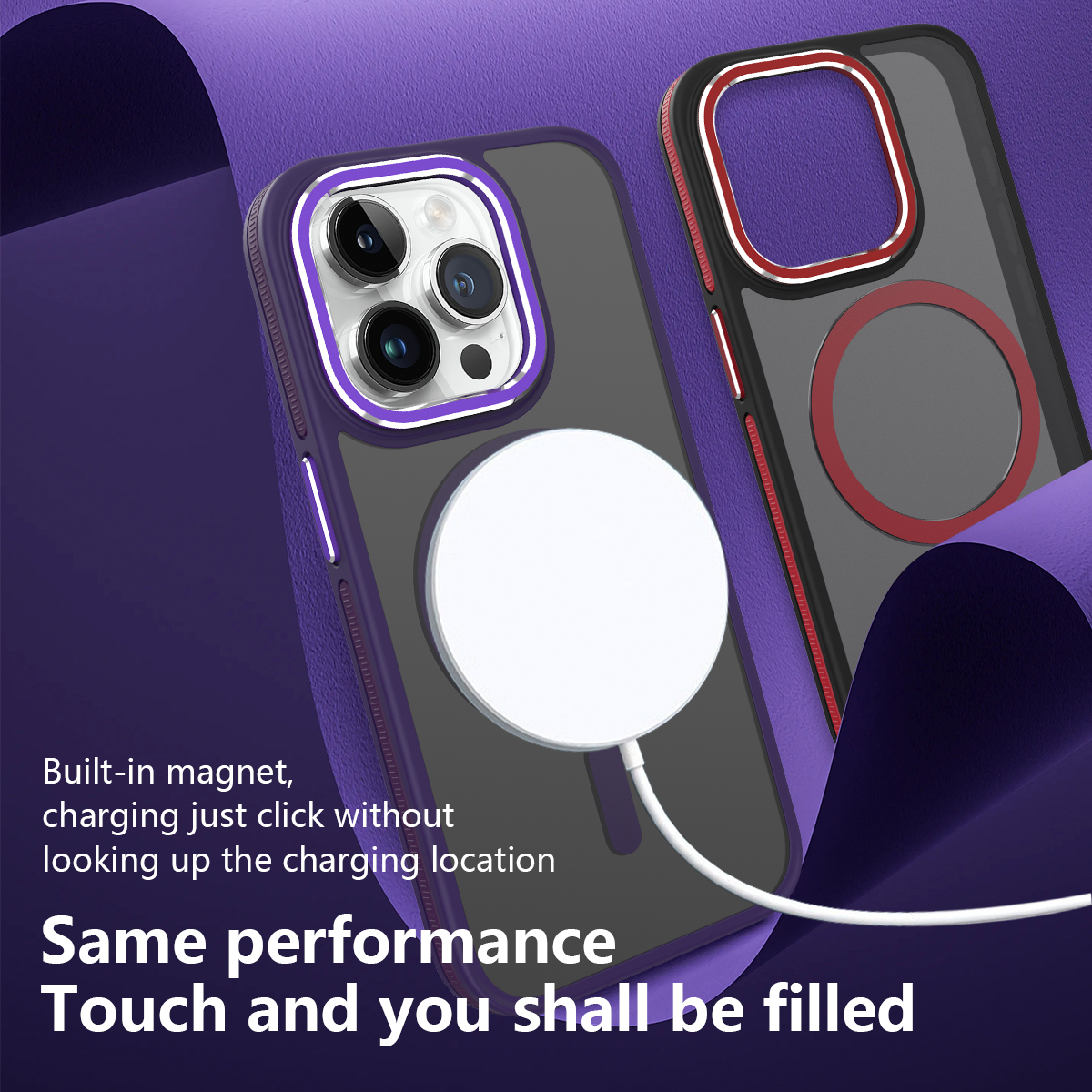 کاور مدل YC-1 Mag مناسب برای گوشی موبایل اپل iPhone 13 / 14 - Image 9