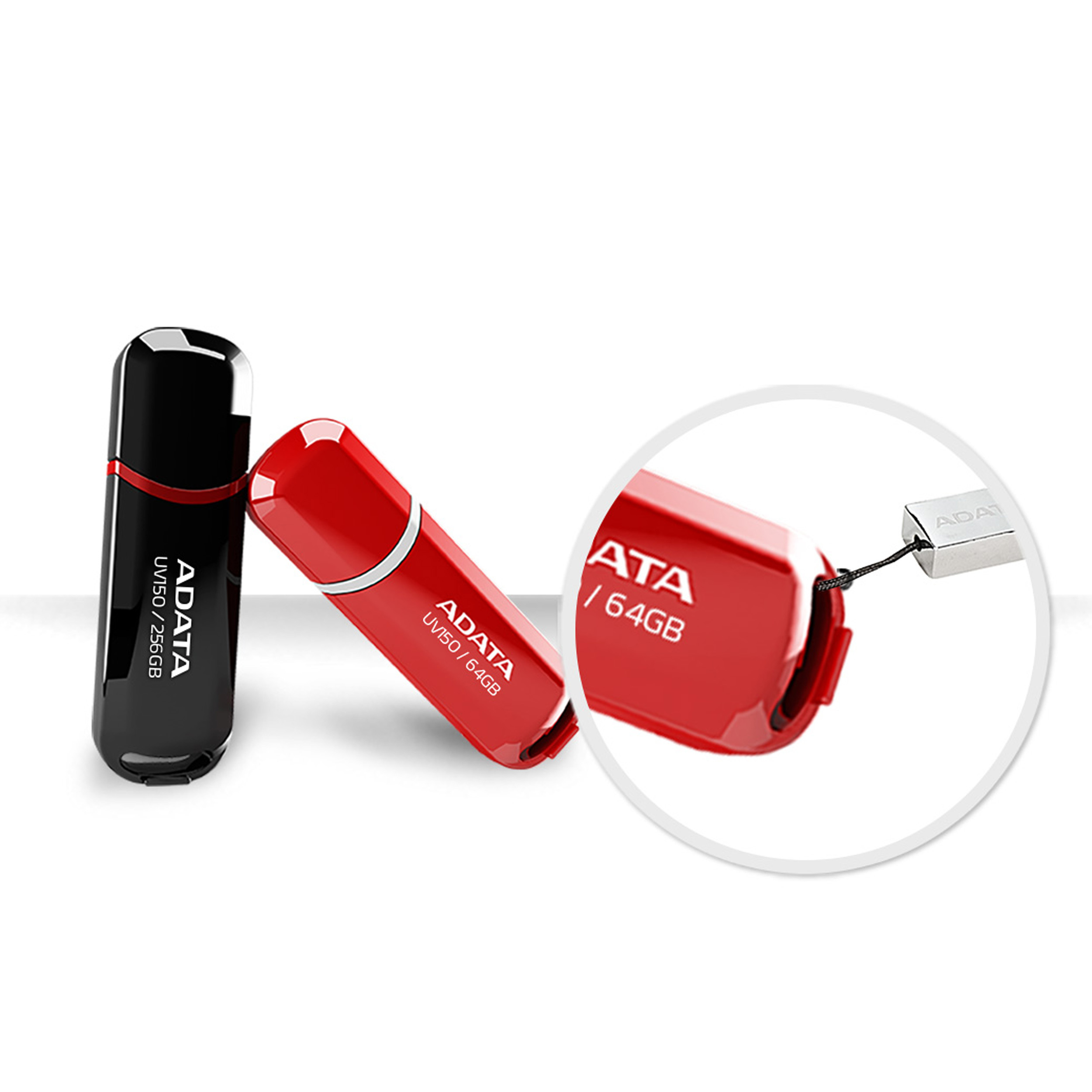 فلش مموری ای دیتا مدل UV150 ظرفیت 64 گیگابایت، رابط USB 3.2 Gen1، سرعت خواندن 90 مگابایت بر ثانیه، طراحی درپوشدار، سازگار با گوشی، تبلت، کامپیوتر و تلویزیون - Image 6