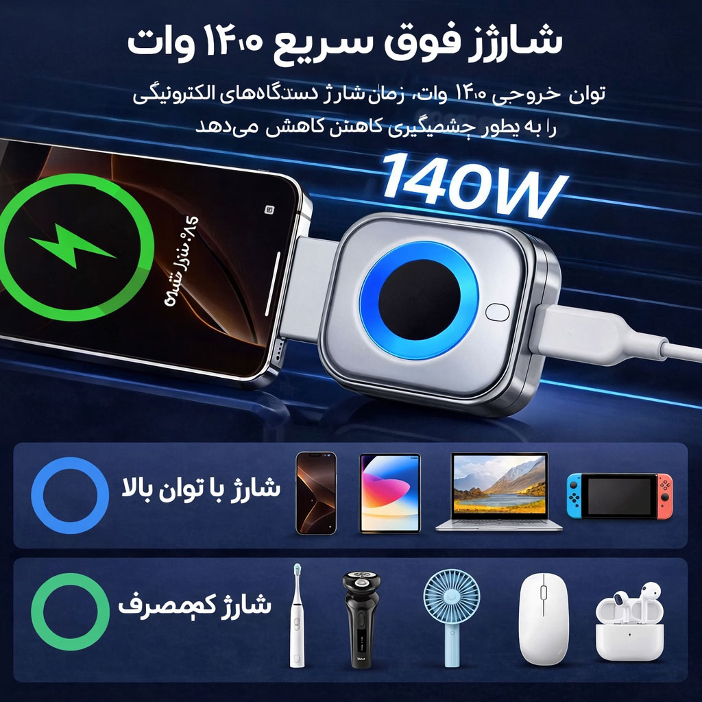 قطع کن شارژ موبایل و تبلت مدل X01 - Image 6