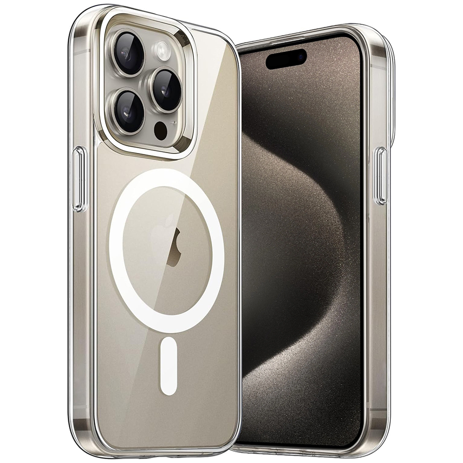 کاور قاب تک مدل مگ سیف magsafe مناسب برای گوشی موبایل اپل iPhone 15 Pro Max - Image 10