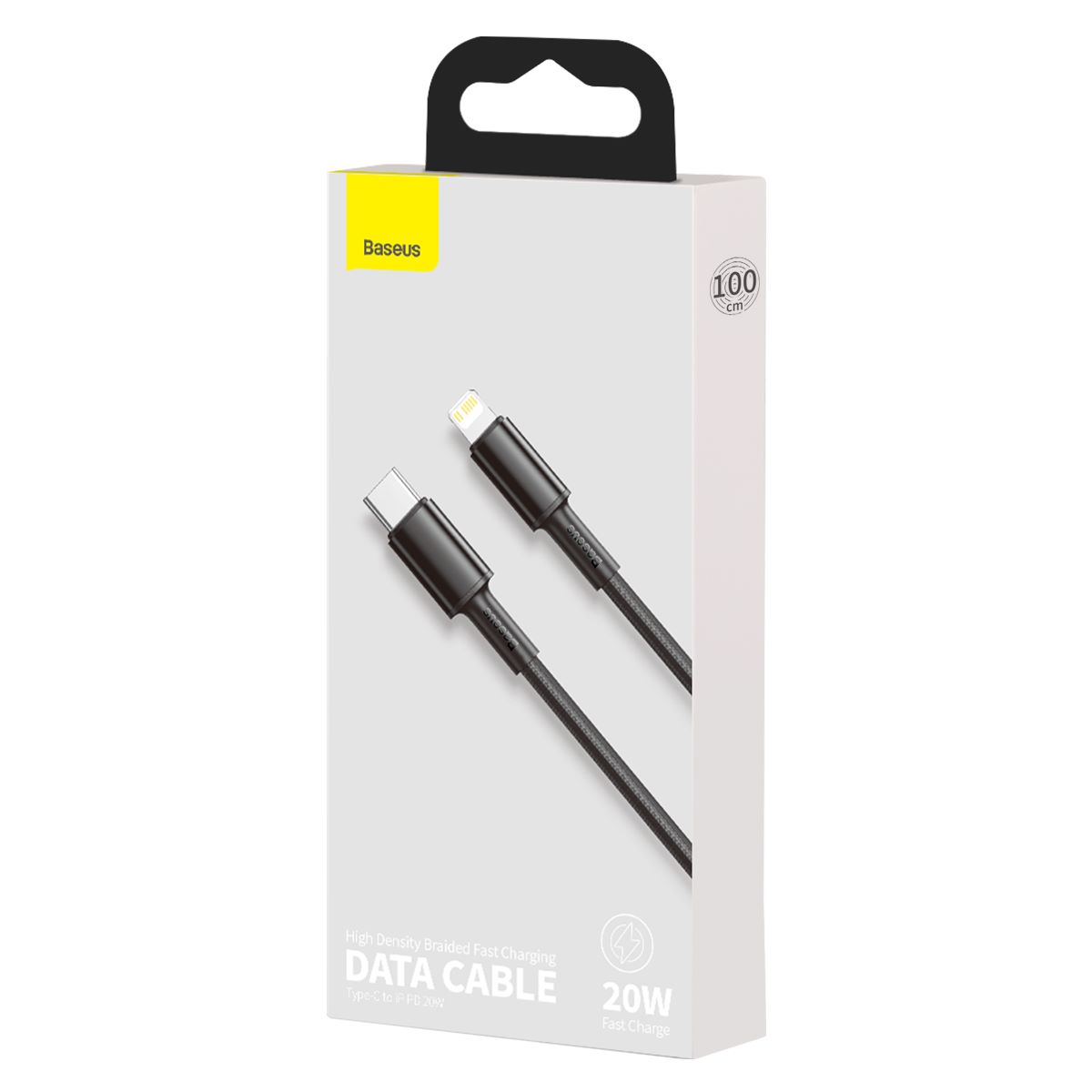کابل تبدیل USB-C به لایتنینگ باسئوس مدل High Density 20W طول ۱ متر - Image 9