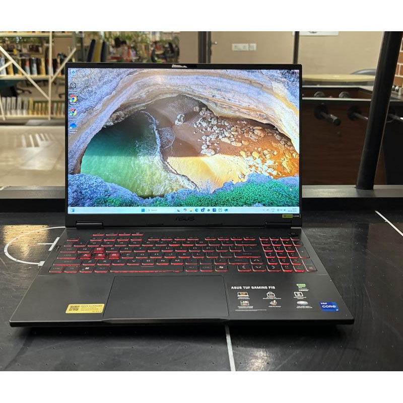 لپ تاپ 16 اینچی ایسوس مدل TUF Gaming F16 FX608JMR-F16I75060-i7 14650HX-RTX5060 8GB-32GB DDR5 5600MHz-1TB SSD-FHD 165Hz-W - Image 12