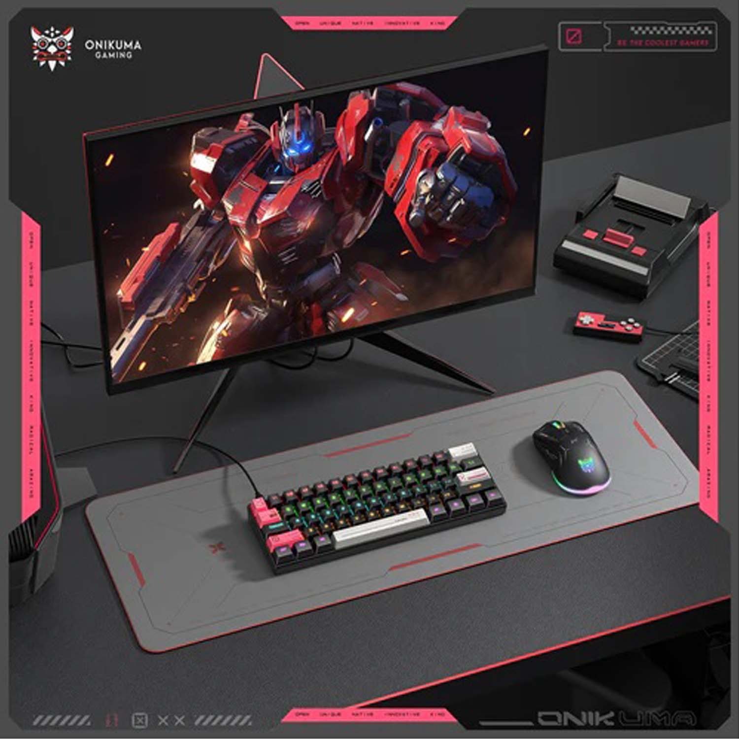 کیبورد گیمینگ اونیکوما مدل G55 RGB، مکانیکال سوییچ قهوهای، Tenkeyless، نورپردازی RGB - Image 12