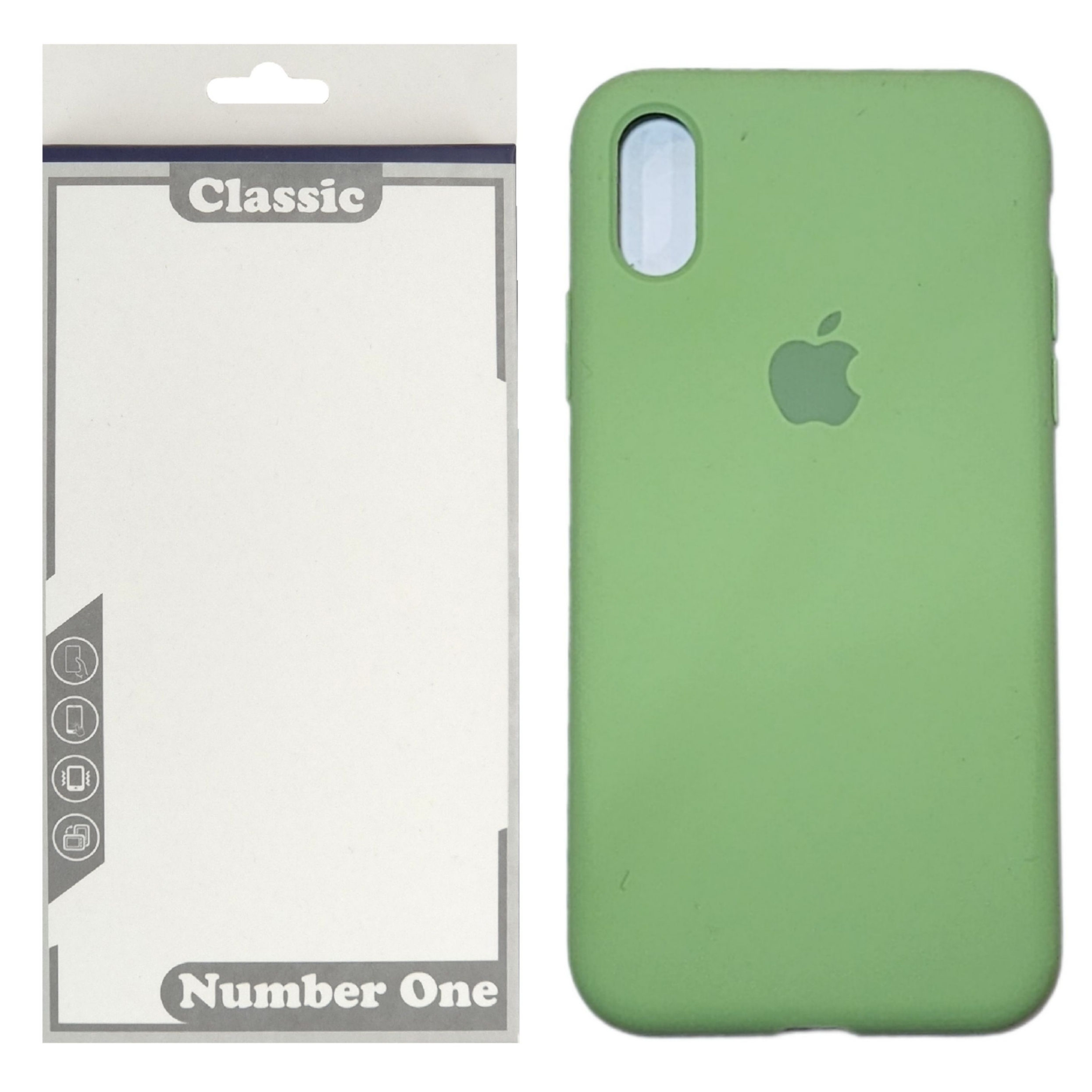 کاور کلاسیک مدل سیلیکون پاکن کد KHO.481 مناسب برای گوشی موبایل اپل IPHONE X/XS