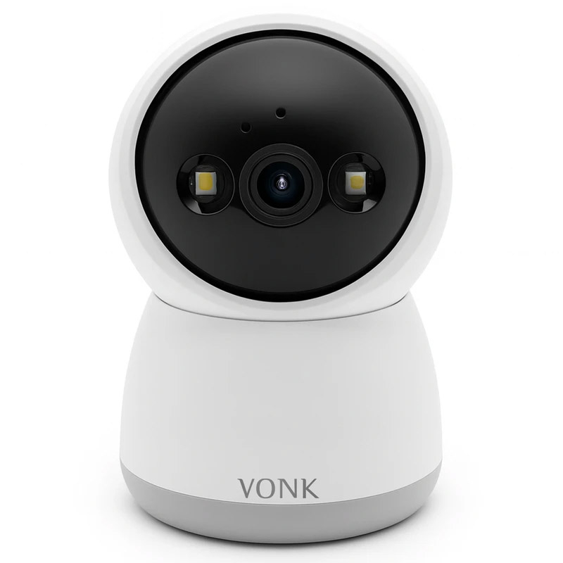 دوربین امنیتی تحت شبکه فضای داخلی وونک مدل M2 3mp با اتصال بیسیم، چرخش 360 درجه، تشخیص حرکت و مکالمه دوطرفه - Image 3