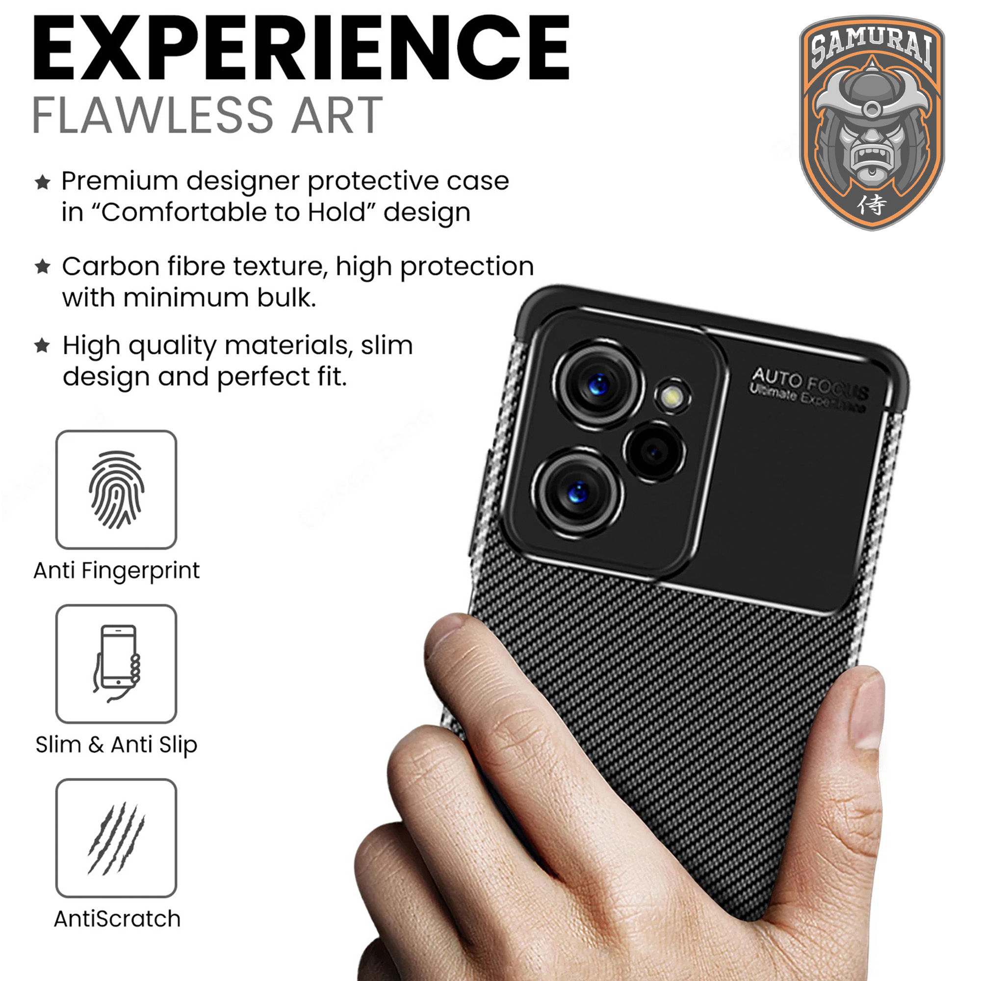 کاور سامورایی مدل AF مناسب برای گوشی موبایل شیائومی Poco X5 Pro 5G - Image 5