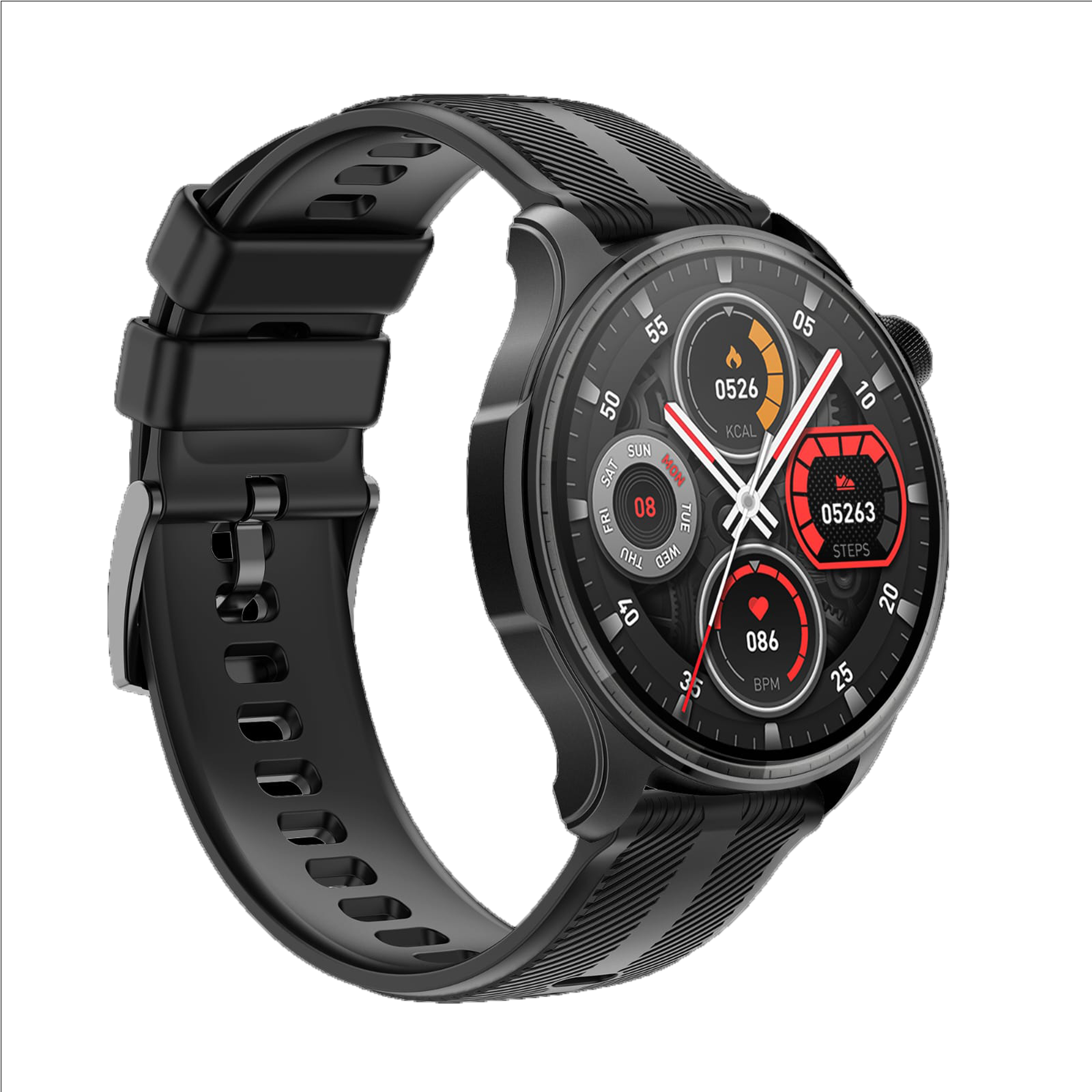 ساعت هوشمند تی سی اچ مدل TCH Z40+ Tech Sense دارای قابلیت های کنترل موسیقی (Music Player)، قابلیت مکالمه از طریق بلوتوث، پشتیبانی از زبان فارسی در منو و سیستمعامل، قابلیت تغییر طرح ساعت یا تم بند سیلیکون - Image 7