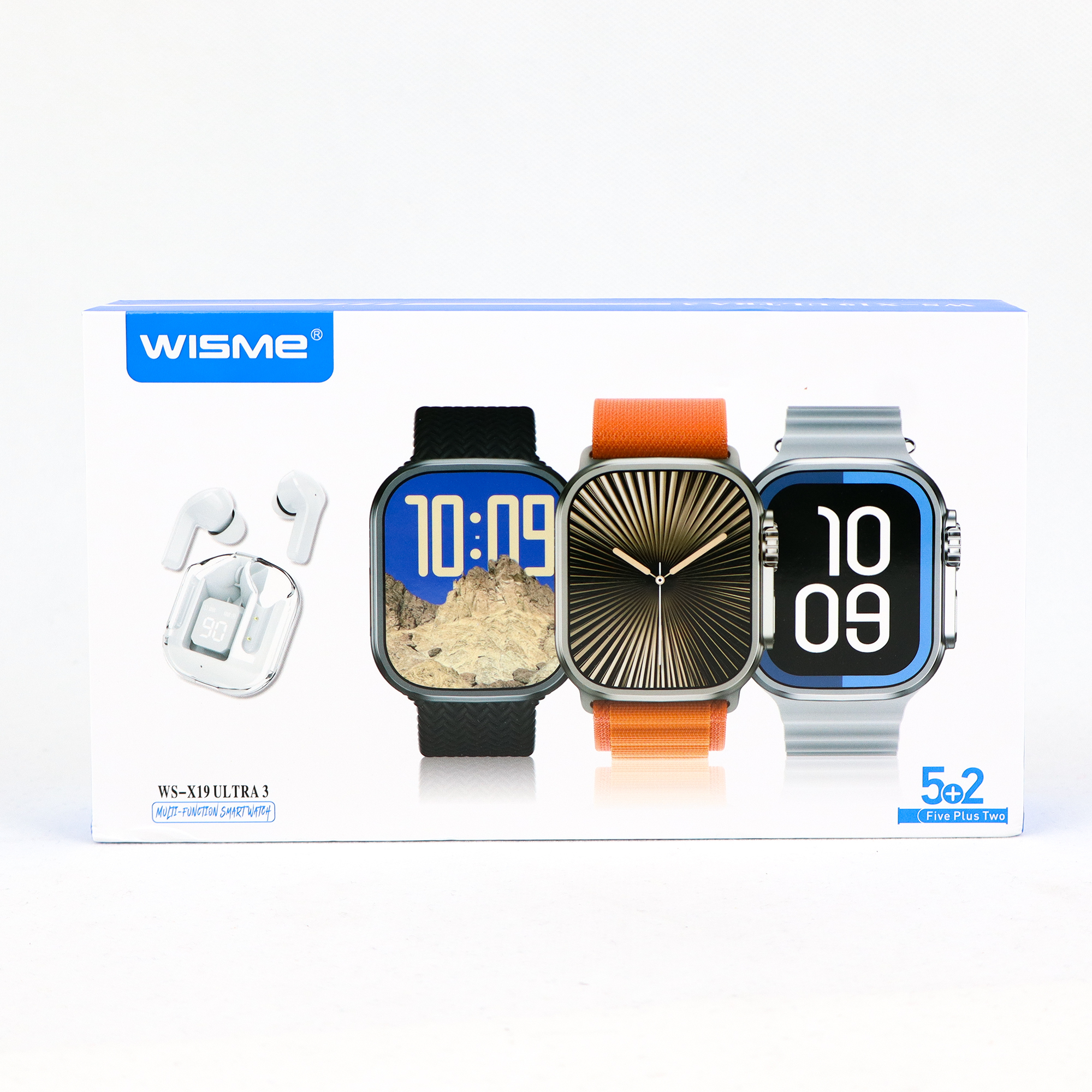 ساعت هوشمند ویسمی مدل WS-X19 Ultra 3 به همراه هدفون بلوتوثی - Image 5