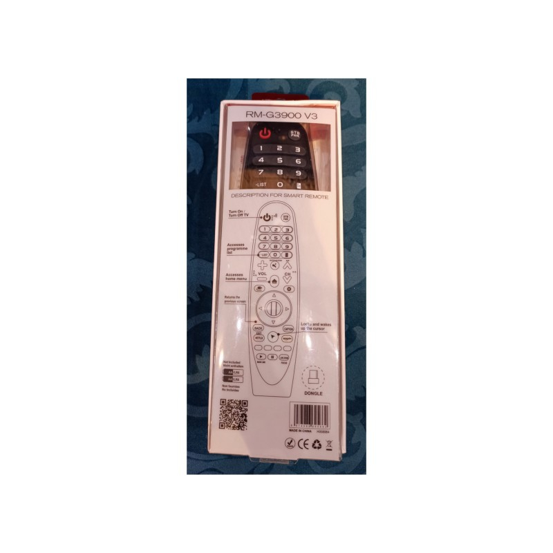 ریموت کنترل تلویزیون ال جی مدل RM-G3900 V3 مناسب تلویزیون ال جی - Image 4