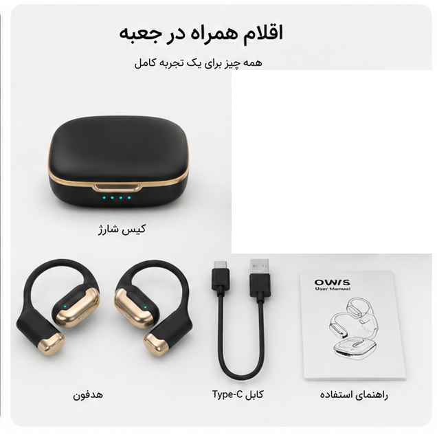 هدفون بلوتوثی مدل TWS - Image 25