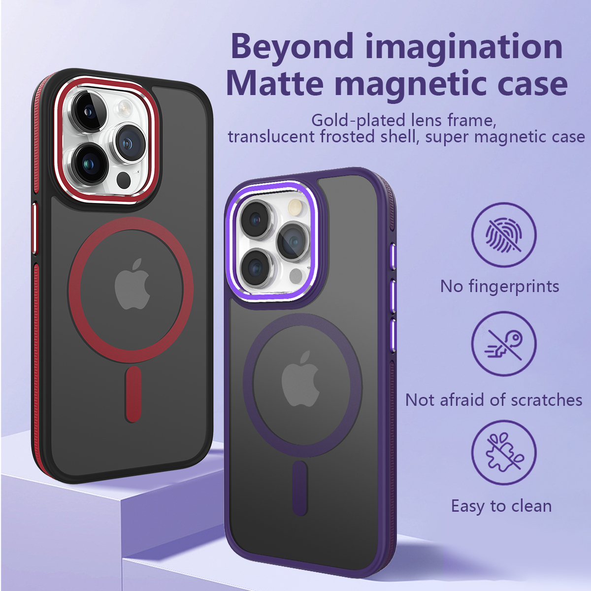 کاور مدل YC-1 Mag مناسب برای گوشی موبایل اپل iPhone 13 / 14 - Image 11
