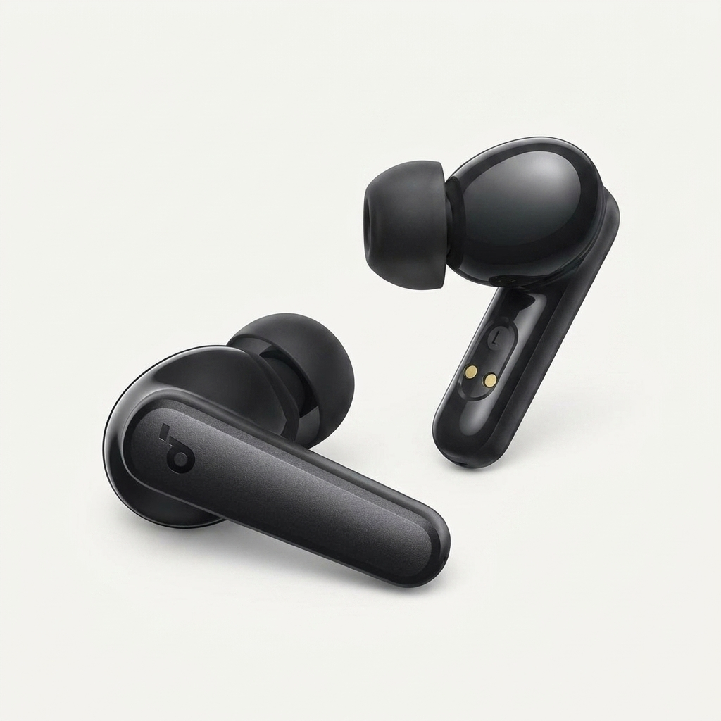 هدفون بلوتوثی مدل SoundCore R50i بدون قابلیت نویز کنسلینگ، درگاه شارژ USB Type-C، دارای فناوری AI-Enhanced Calls برای کاهش نویز و بهبود مکالمات، مقاوم در برابر رطوبت و عرق - Image 5