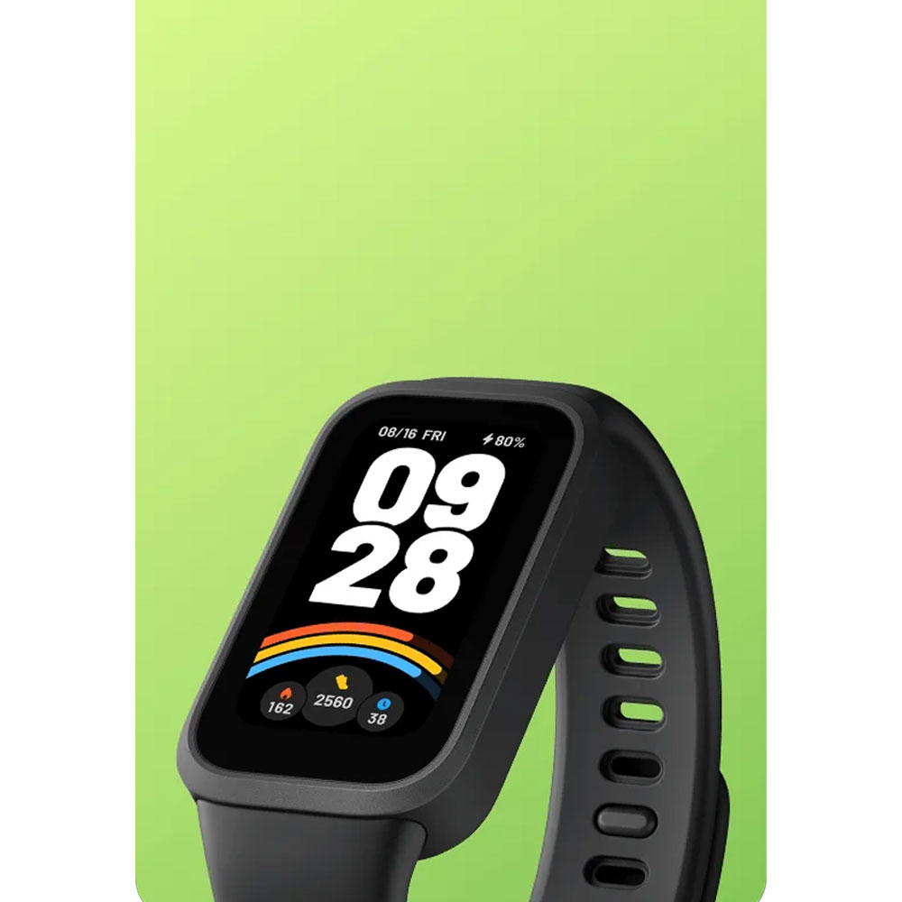 ساعت هوشمند 46 میلیمتری شیائومی مدل Smart Band 9 Active، کنترل موسیقی، کنترل سطح اکسیژن خون، شمارش ضربان قلب، پایش وضعیت خواب، با بند پلاستیکی - Image 6