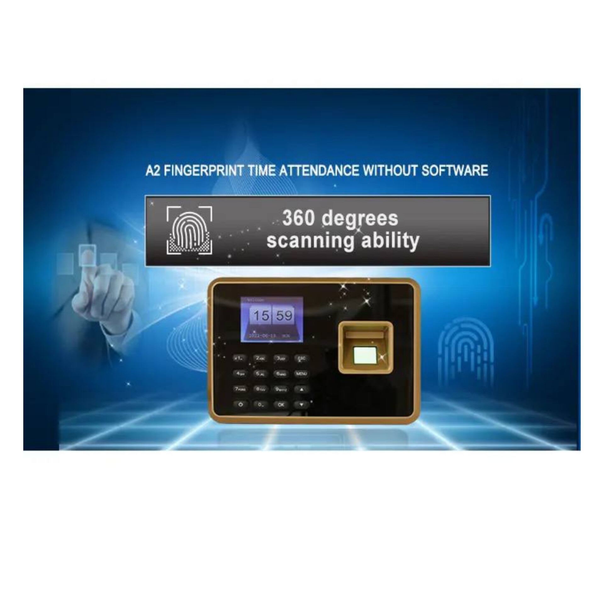 دستگاه حضور و غیاب مدل Kamatec K10 - Image 9