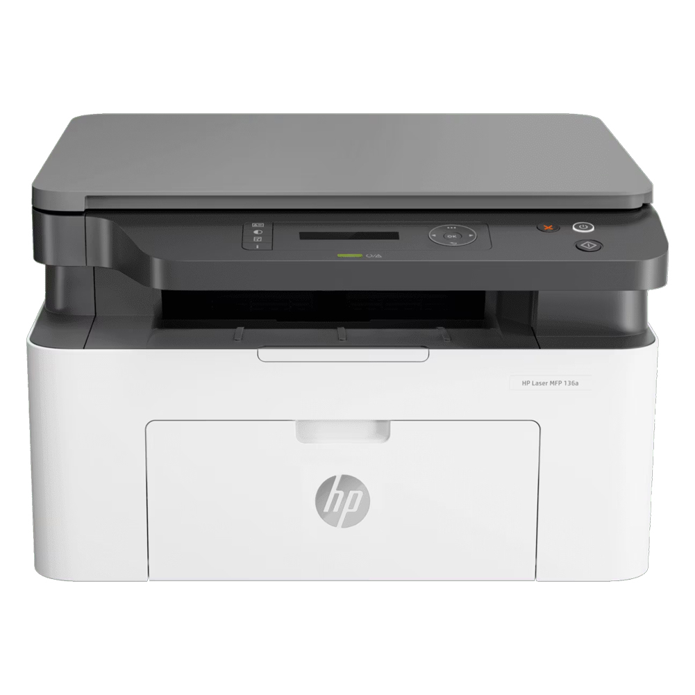 پرینتر لیزری 3 کاره اچپی مدل LaserJet MFP 136a با قابلیت پرینت، اسکن و کپی، اتصال USB و نمایشگر - Image 2