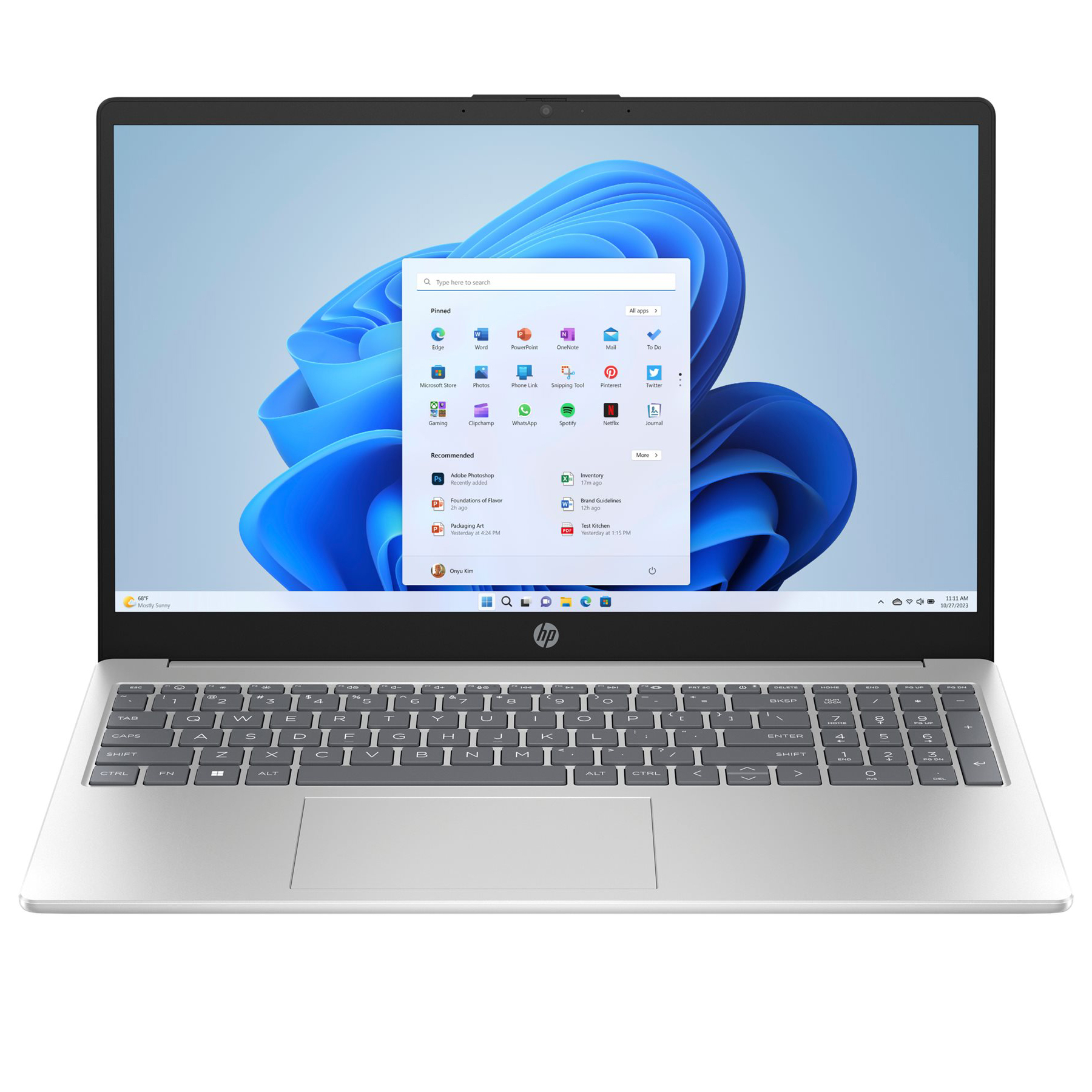 لپ تاپ 15.6 اینچی اچ‌پی مدل fd1311TU-15-Core Ultra 5 125H-8GB DDR5 5600MHz-512GB SSD-IPS-Backlit