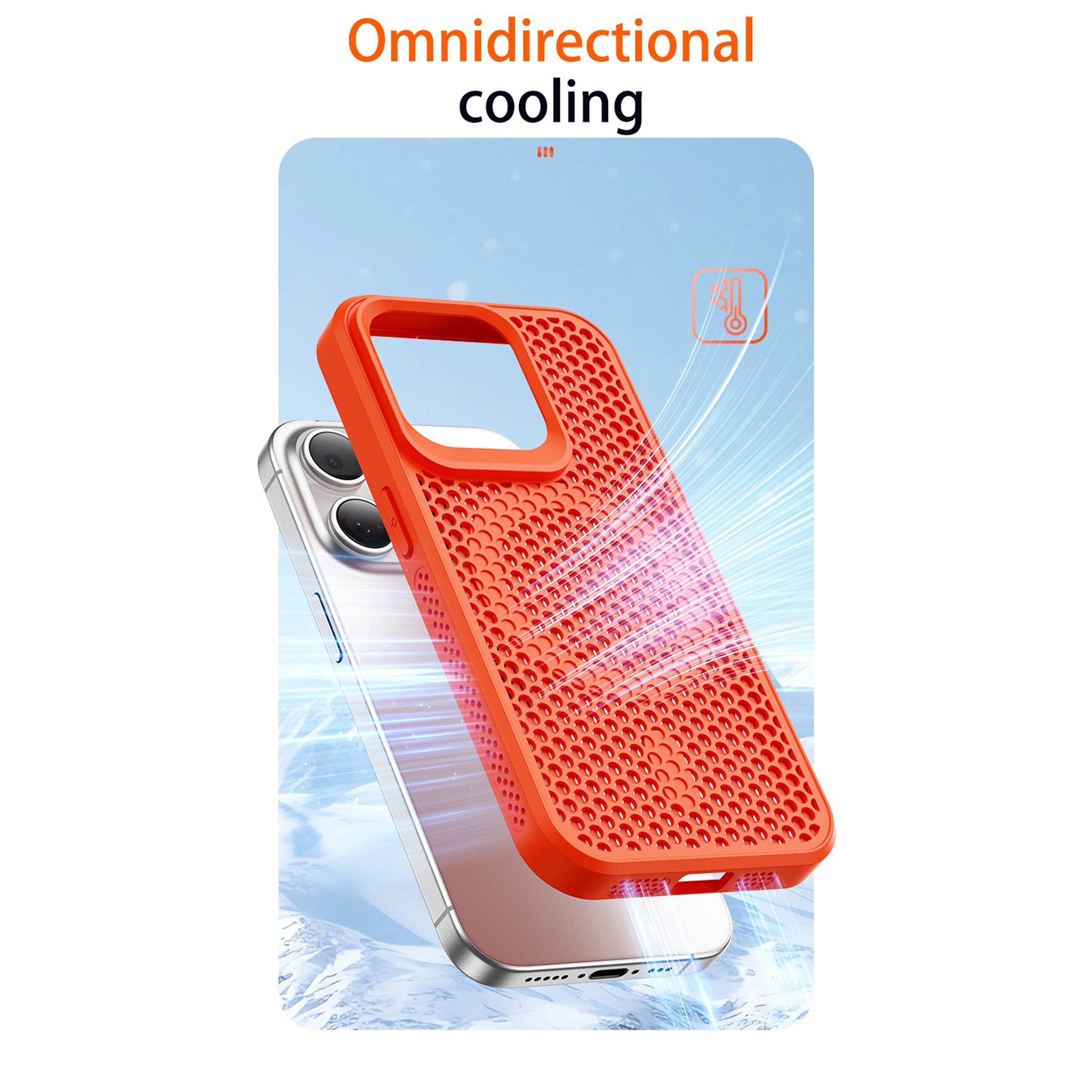 کاور سامورایی مدل Cooling مناسب برای گوشی موبایل اپل iPhone 13 - Image 2