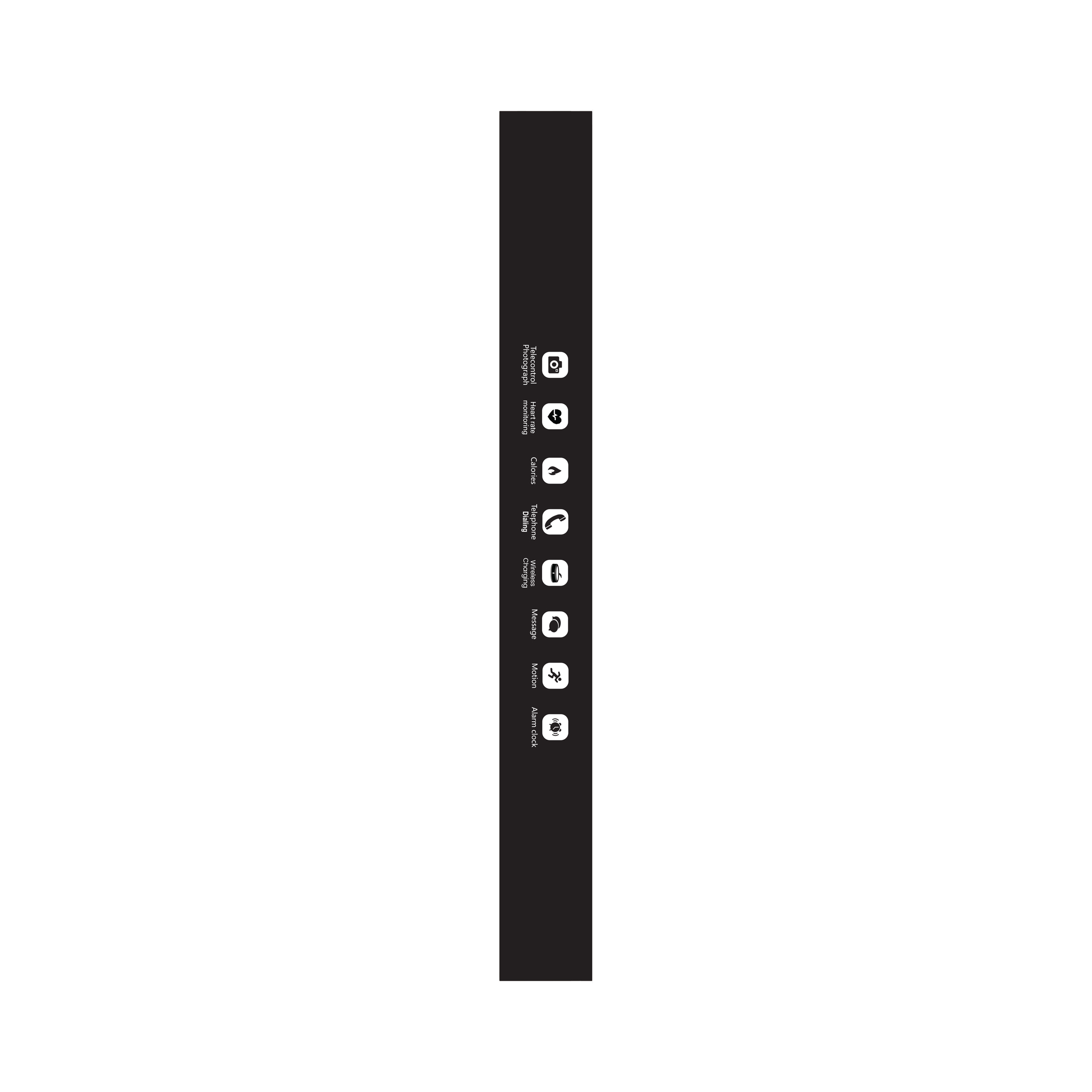 ساعت هوشمند تی سی اچ مدل TCH Z40+ Tech Sense دارای قابلیت های کنترل موسیقی (Music Player)، قابلیت مکالمه از طریق بلوتوث، پشتیبانی از زبان فارسی در منو و سیستمعامل، قابلیت تغییر طرح ساعت یا تم بند سیلیکون - Image 8