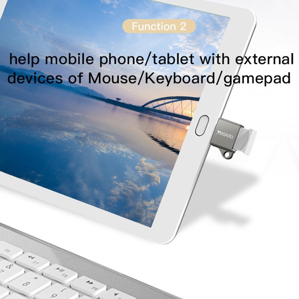 مبدل OTG USB-C به USB یسیدو مدل GS08 - Image 6