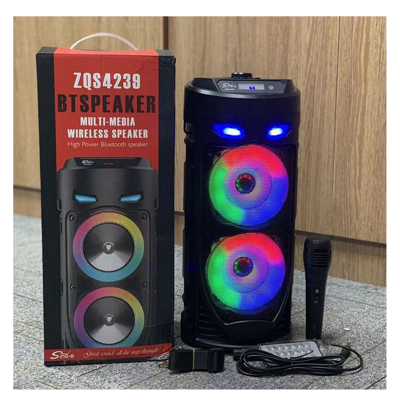 اسپیکر بلوتوثی قابل حمل مدل ZQS4239 - Image 15