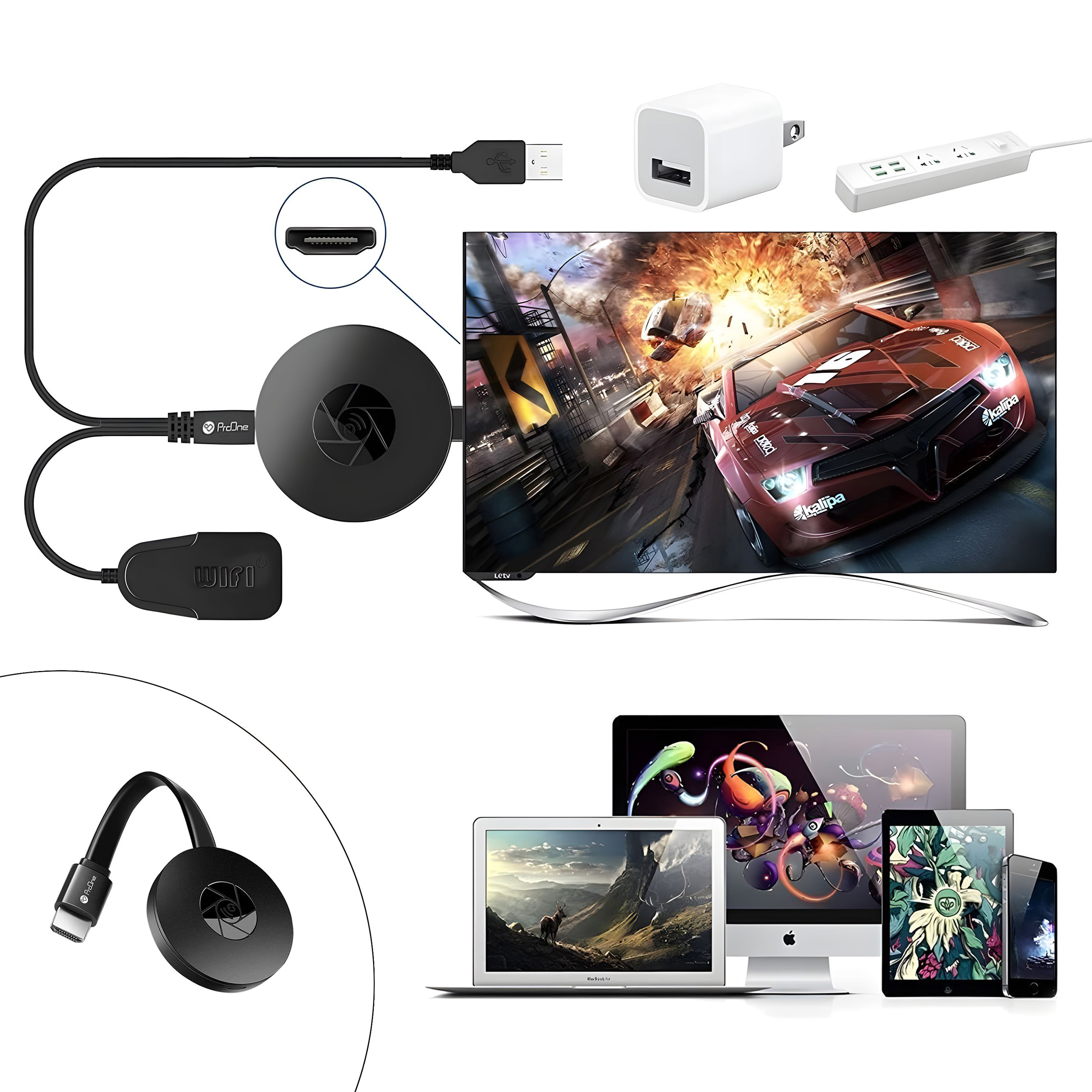 دانگل HDMI پرووان مدل PDH80 - Image 3