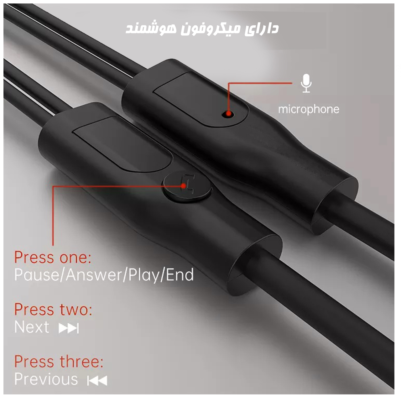 هندزفری کی تی مدل orange MONESTER - Image 3