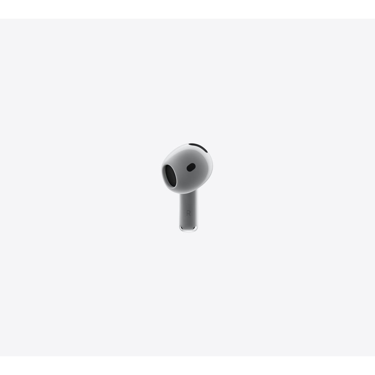 هدفون بلوتوثی اپل مدل AirPods 4 دارای نویز کنسلینگ، درگاه شارژ USB-Type-C و شارژ بی سیم، با قابلیت اتصال به چند دستگاه، پشتیبانی از فرمان لمسی و دستیار صوتی، نشانگر LED، مقاوم در برابر پاشش آب و گرد و غبار - Image 6