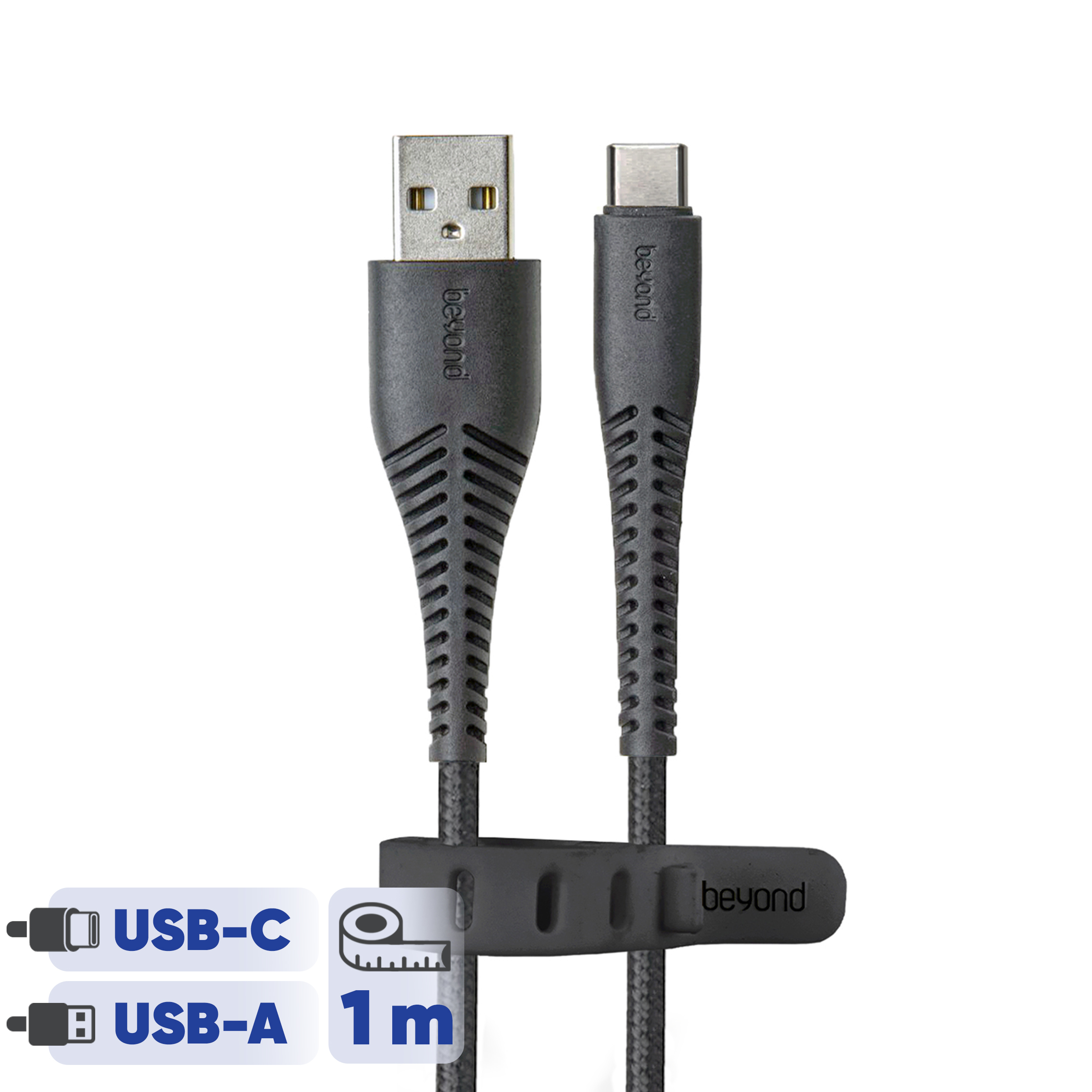 کابل تبدیل USB به USB-C بیاند مدل BUC-301 FAST CHARGE طول 1 متر - Image 3