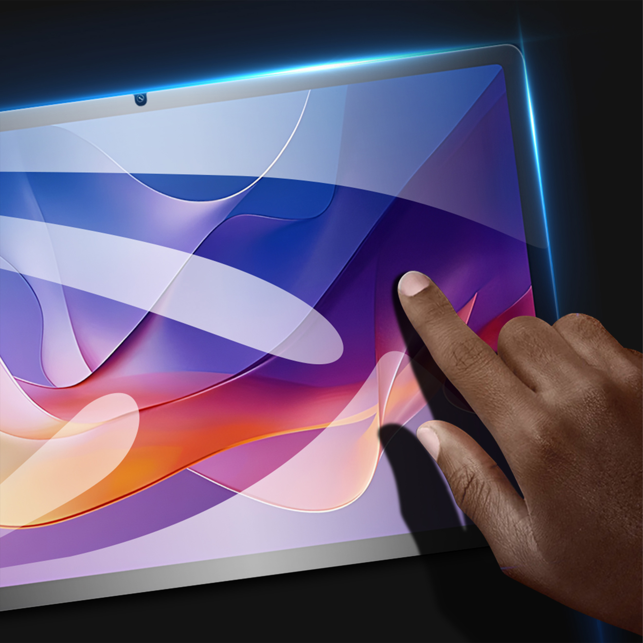 محافظ صفحه نمایش شفاف سامورایی مدل GlastR مناسب برای تبلت شیائومی Redmi Pad 2 - Image 3