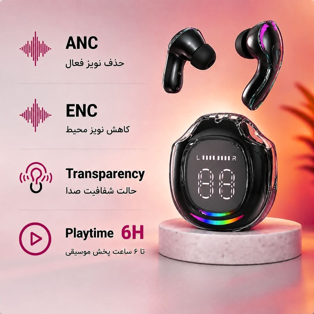 هدفون بلوتوثی ونسر مدل VN-S30 - Image 6