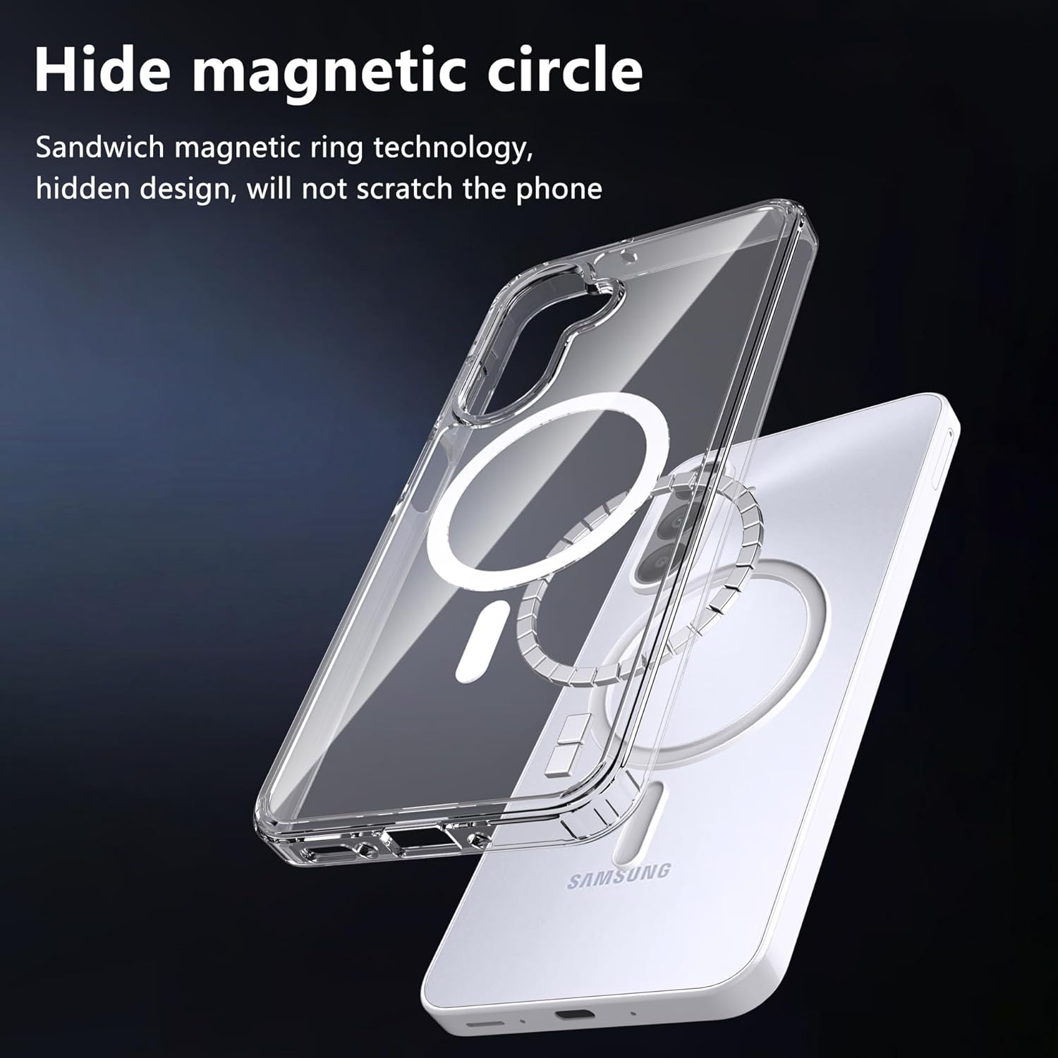 کاور گوف مدل Clear مناسب برای گوشی موبایل سامسونگ Galaxy A36 - Image 7