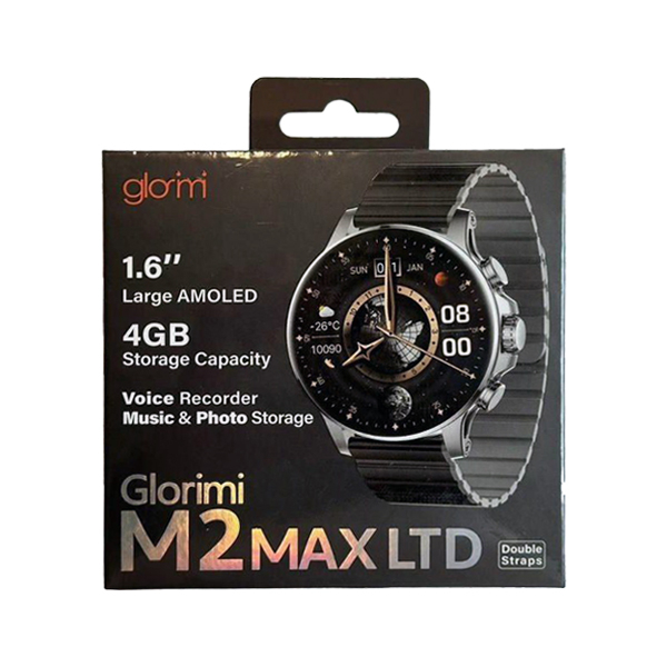 ساعت هوشمند گلوریمی مدل M2 MAX LTD دارای قابلیت های کنترل موسیقی (Music Player)، قابلیت مکالمه از طریق بلوتوث، قابلیت تغییر طرح ساعت یا تم، صفحه همیشه روشن (Always-on Display) بند سیلیکون - Image 7