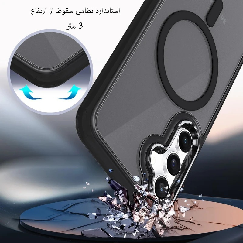 کاور کیس مدل Magsafe-A 57 طرح مگ سیف مات مناسب برای گوشی موبایل سامسونگ Galaxy A57 5G / A57 - Image 2