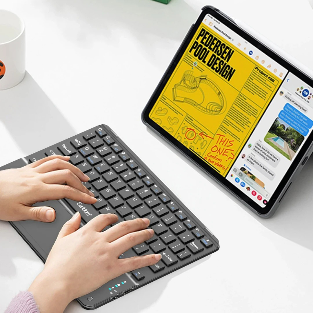 کیبورد بی سیم ارلدام مدل ET-KB7 - Image 2