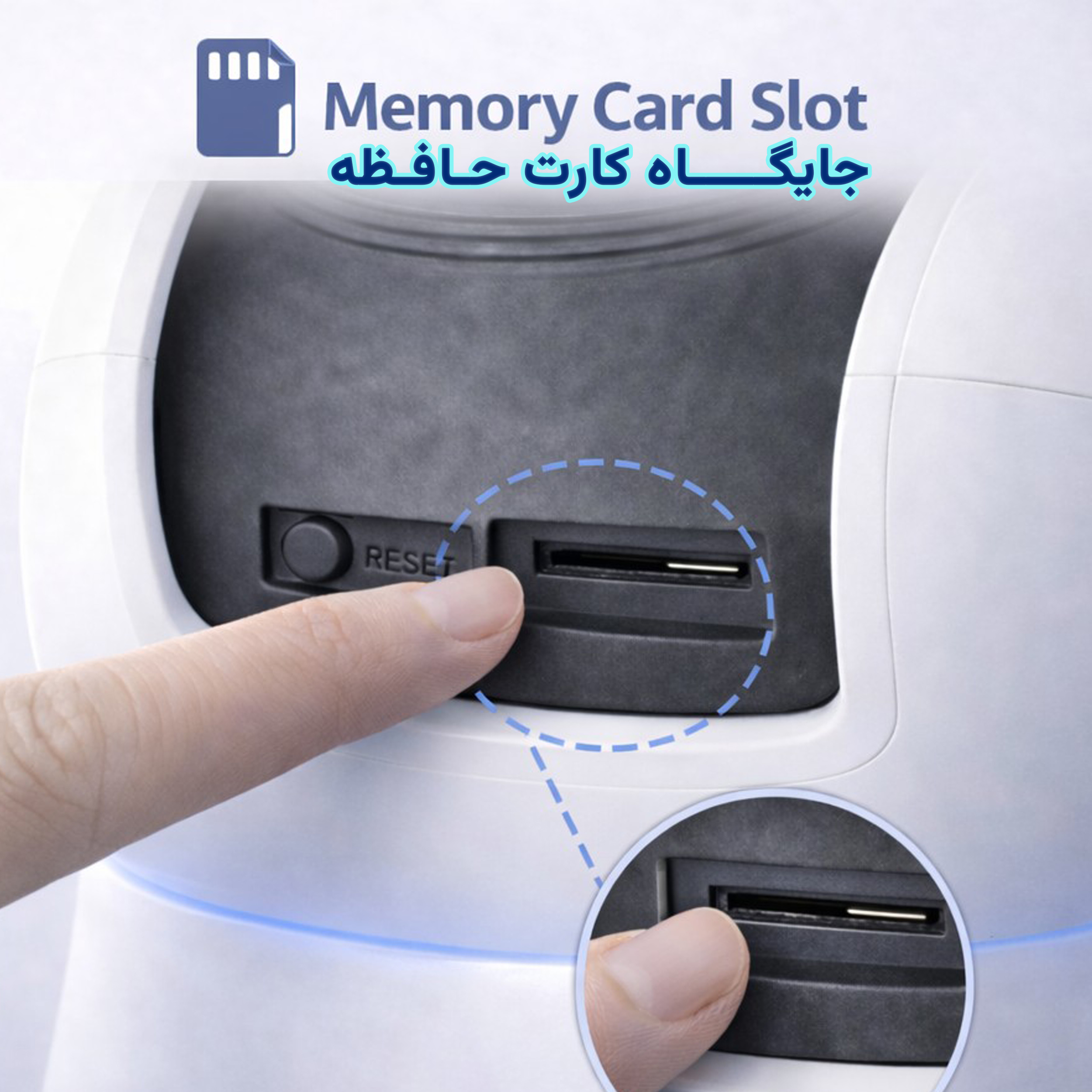 دوربین مداربسته تحت شبکه وونک مدل M2 - Image 11