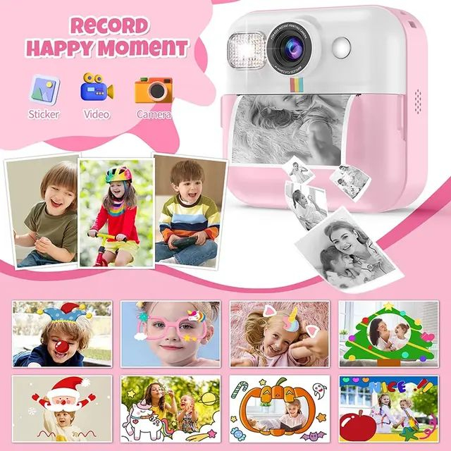 دوربین عکاسی چاپ سریع مدل Kids Printing Camera - Image 7