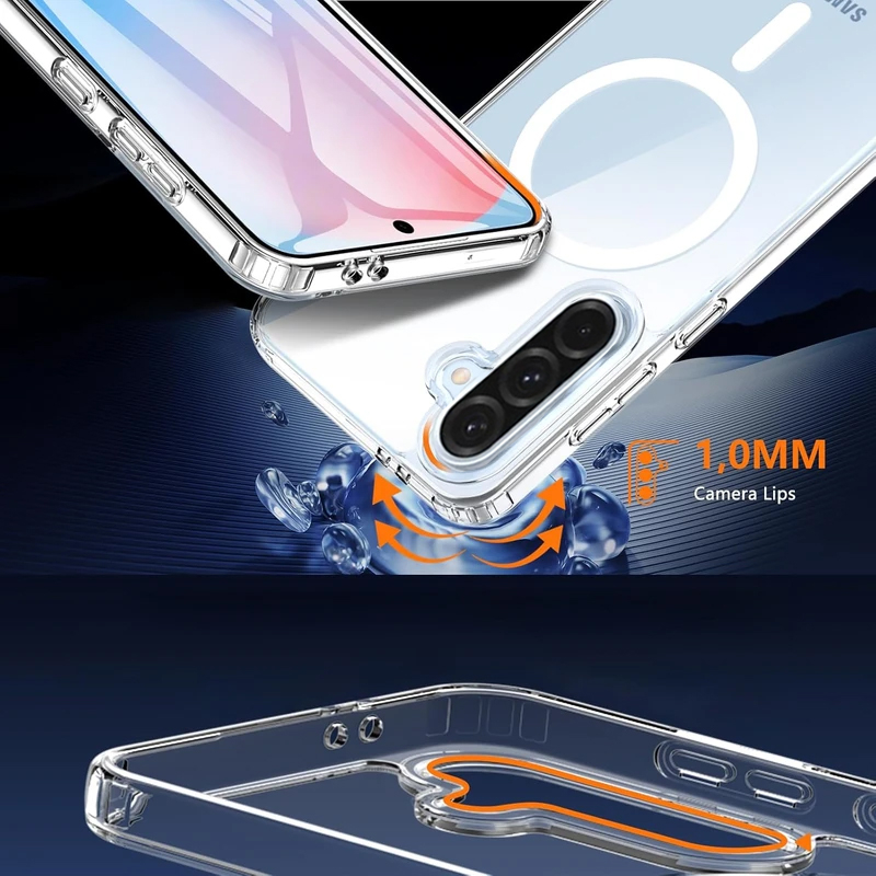 کاور گوف مدل Clear مناسب برای گوشی موبایل سامسونگ Galaxy A36 - Image 3