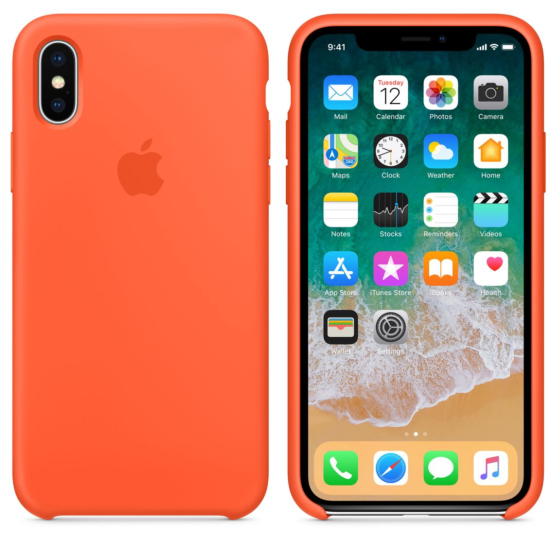 کاور مدل سیلیکونی مناسب برای گوشی موبایل اپل Iphone X - Image 2