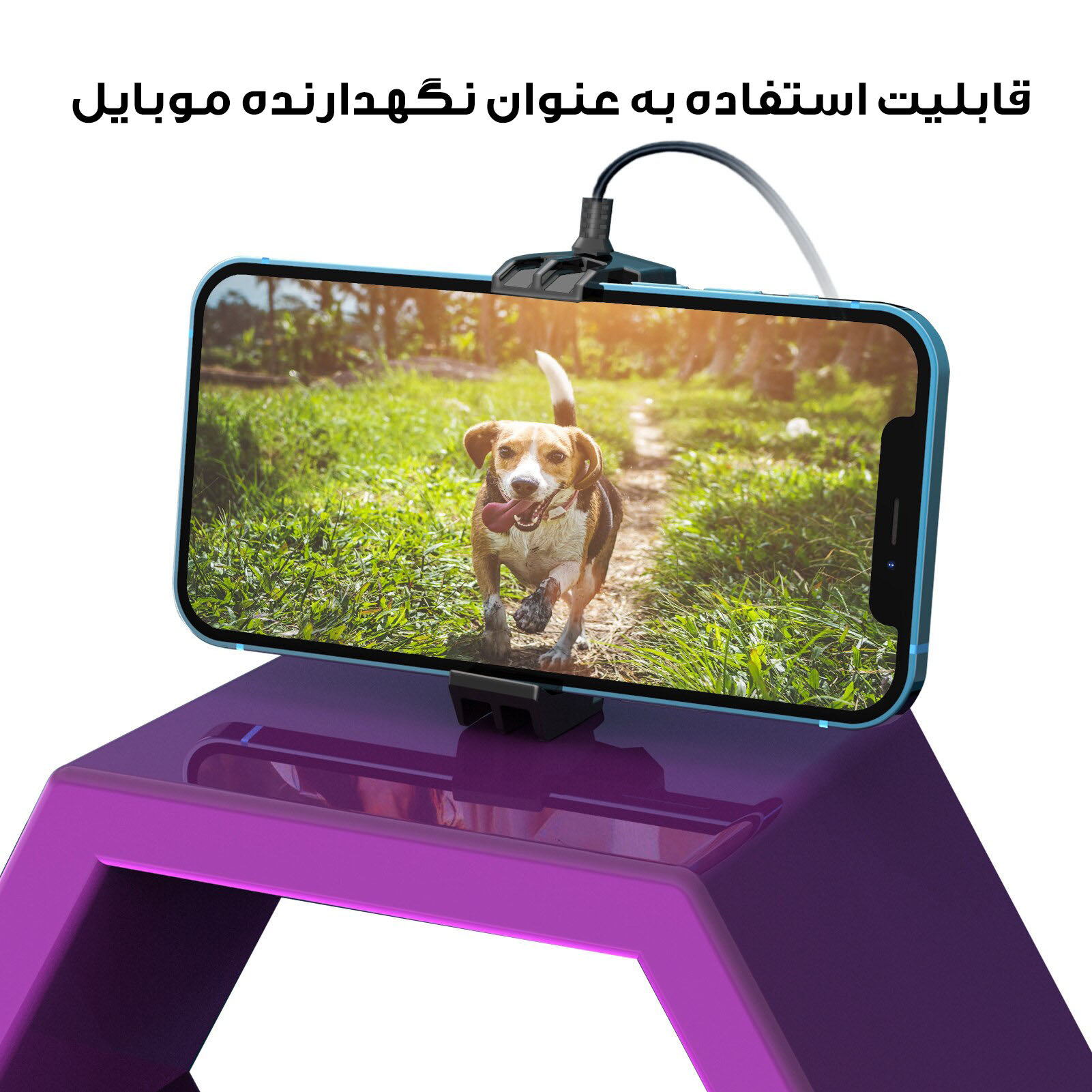 خنک کننده گوشی موبایل مدل G6-PUBG - Image 4