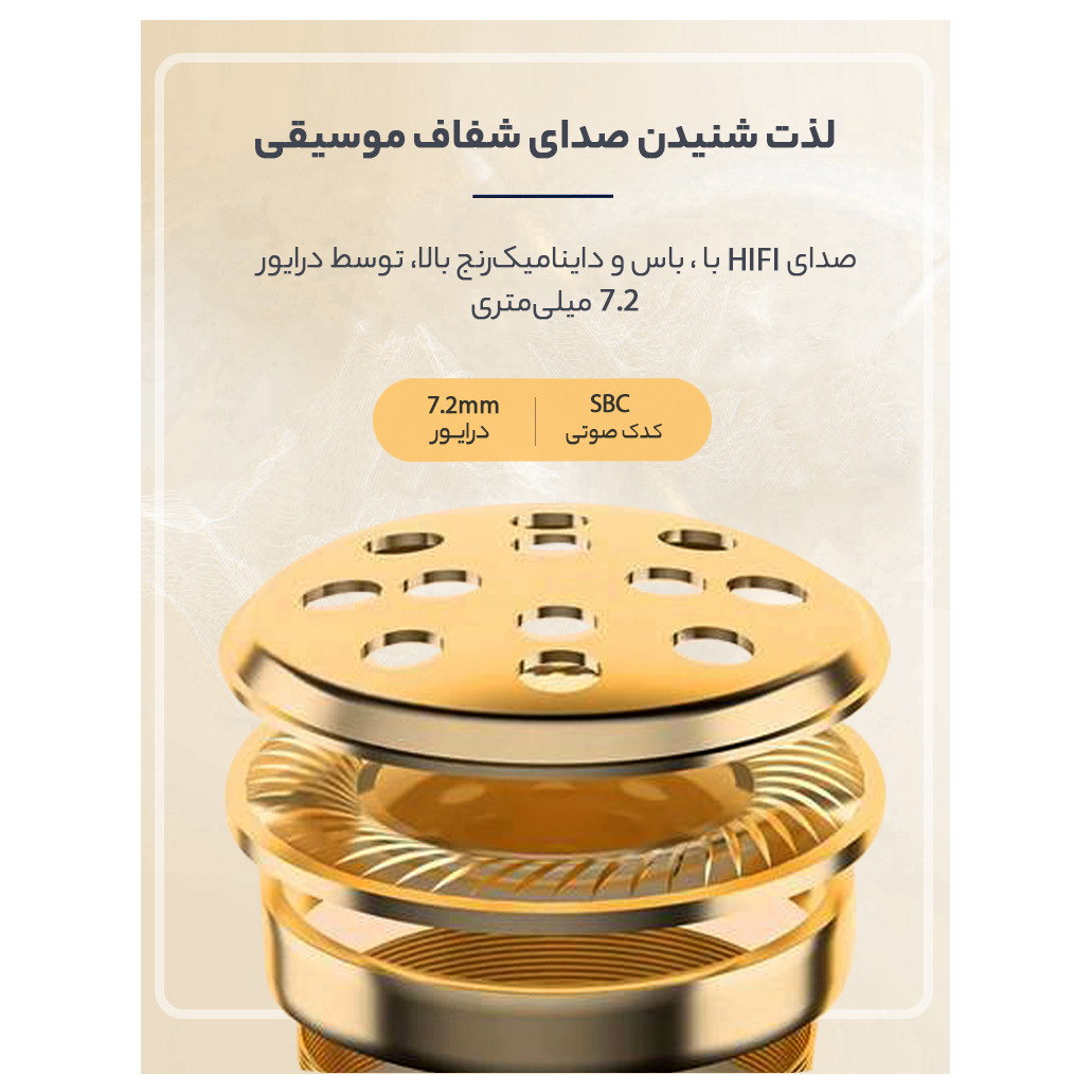 هدفون بلوتوثی کیو سی وای مدل T13 TWS با نویز کنسلینگ میکروفون (ENC)، درگاه شارژ USB Type-C، دارای میکروفون دوگانه، دارای قابلیت جداسازی صدا، مقاوم در برابر رطوبت و عرق - Image 11