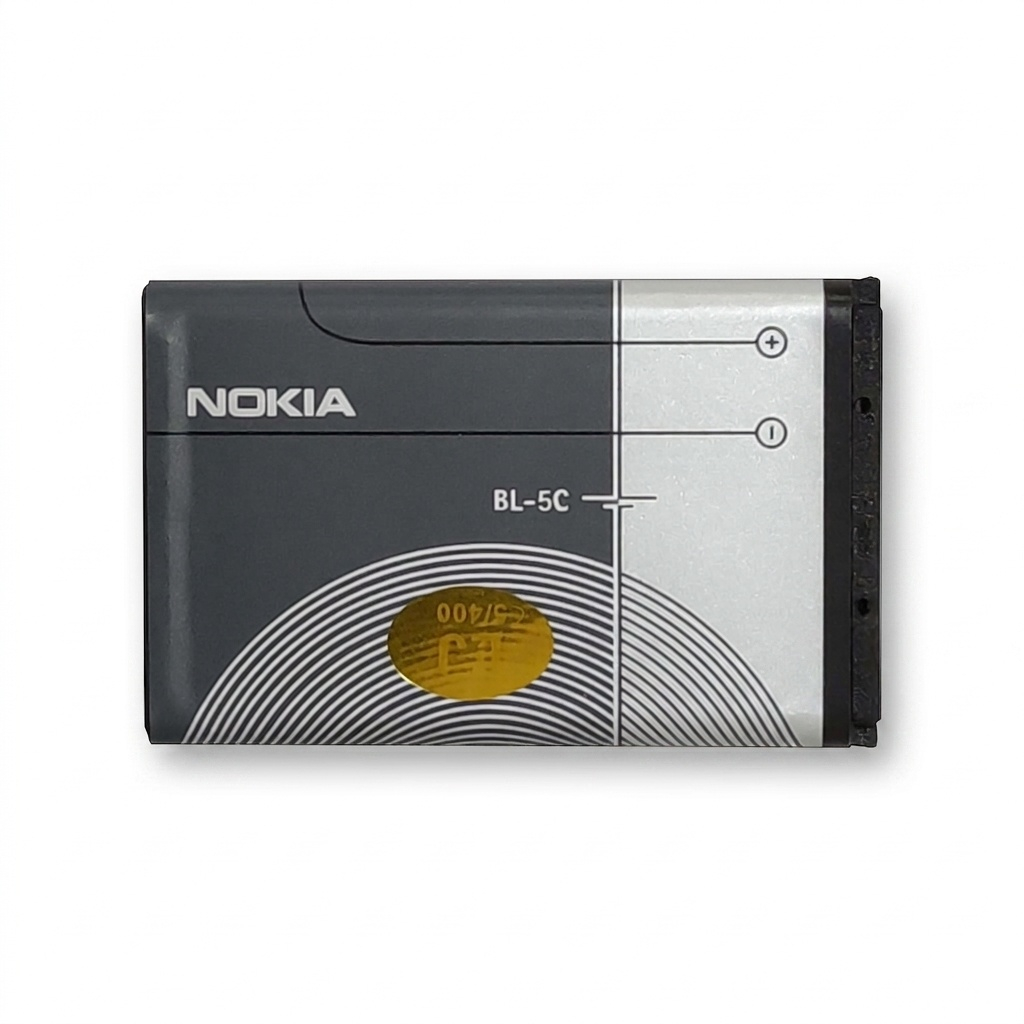 باتری موبایل نوکیا مدل BL-5C ظرفیت 1020 میلی آمپر ساعت مناسب برای گوشی موبایل نوکیا BL-5C