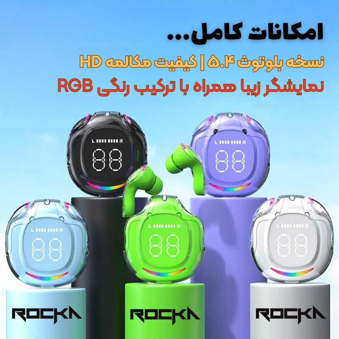 هدفون بلوتوثی روکا مدل RBT2OO - Image 4