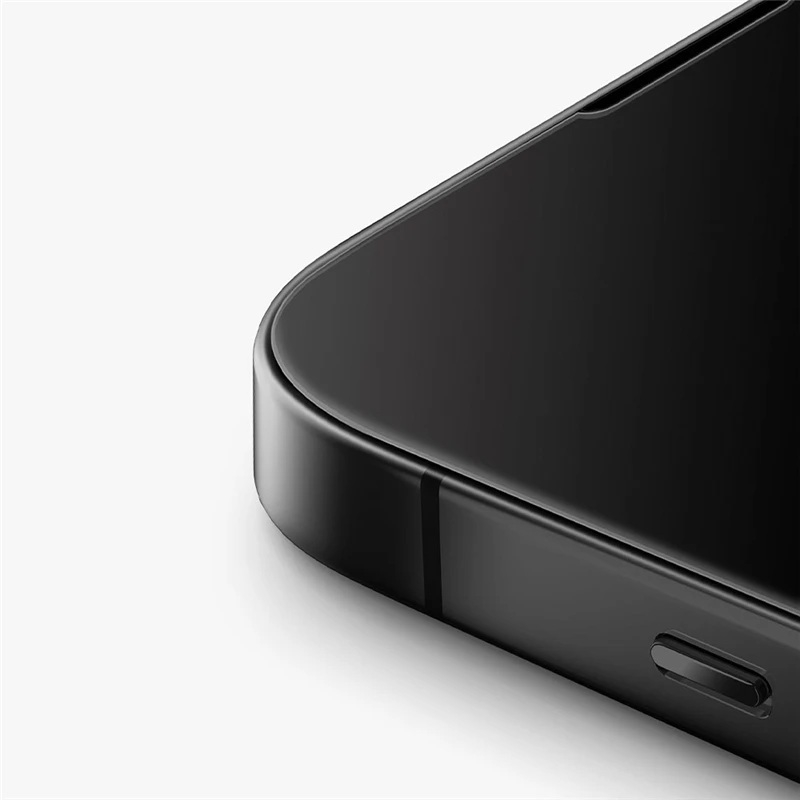 محافظ صفحه نمایش ال کا جی مدل بی حاشیه مناسب برای گوشی موبایل اپل iPhone 13 / 13 Pro / 14 / 16 - Image 3
