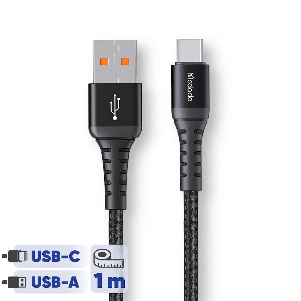 کابل تبدیل USB به USB-C مک دودو مدل CA-2271 طول 1 متر